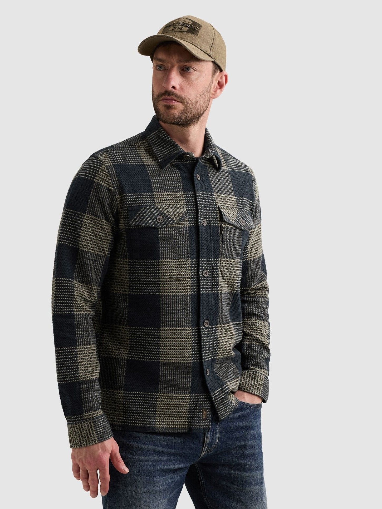 PME LEGEND - OVERHEMD - Blauw