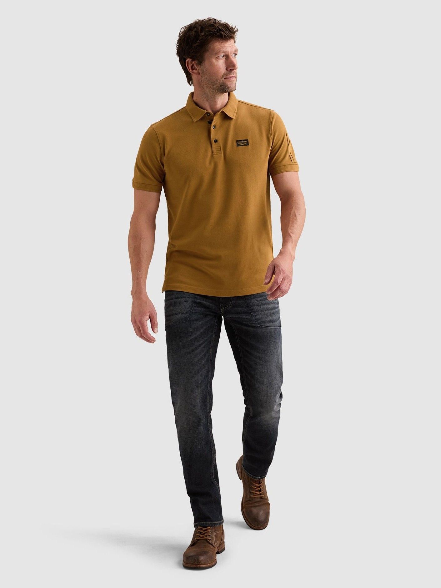 PME LEGEND - POLO - Bruin