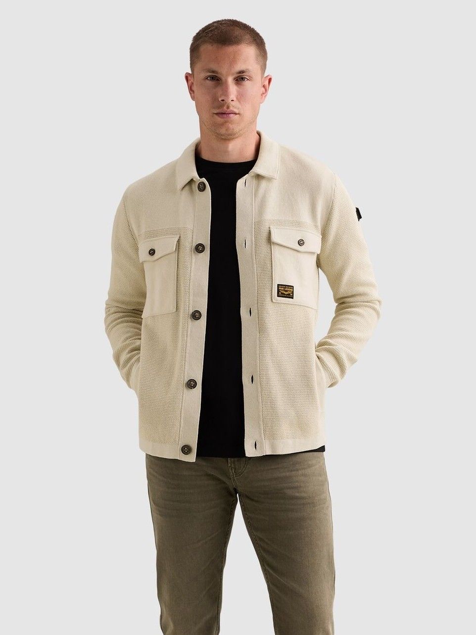 PME LEGEND - OVERSHIRT - Off white