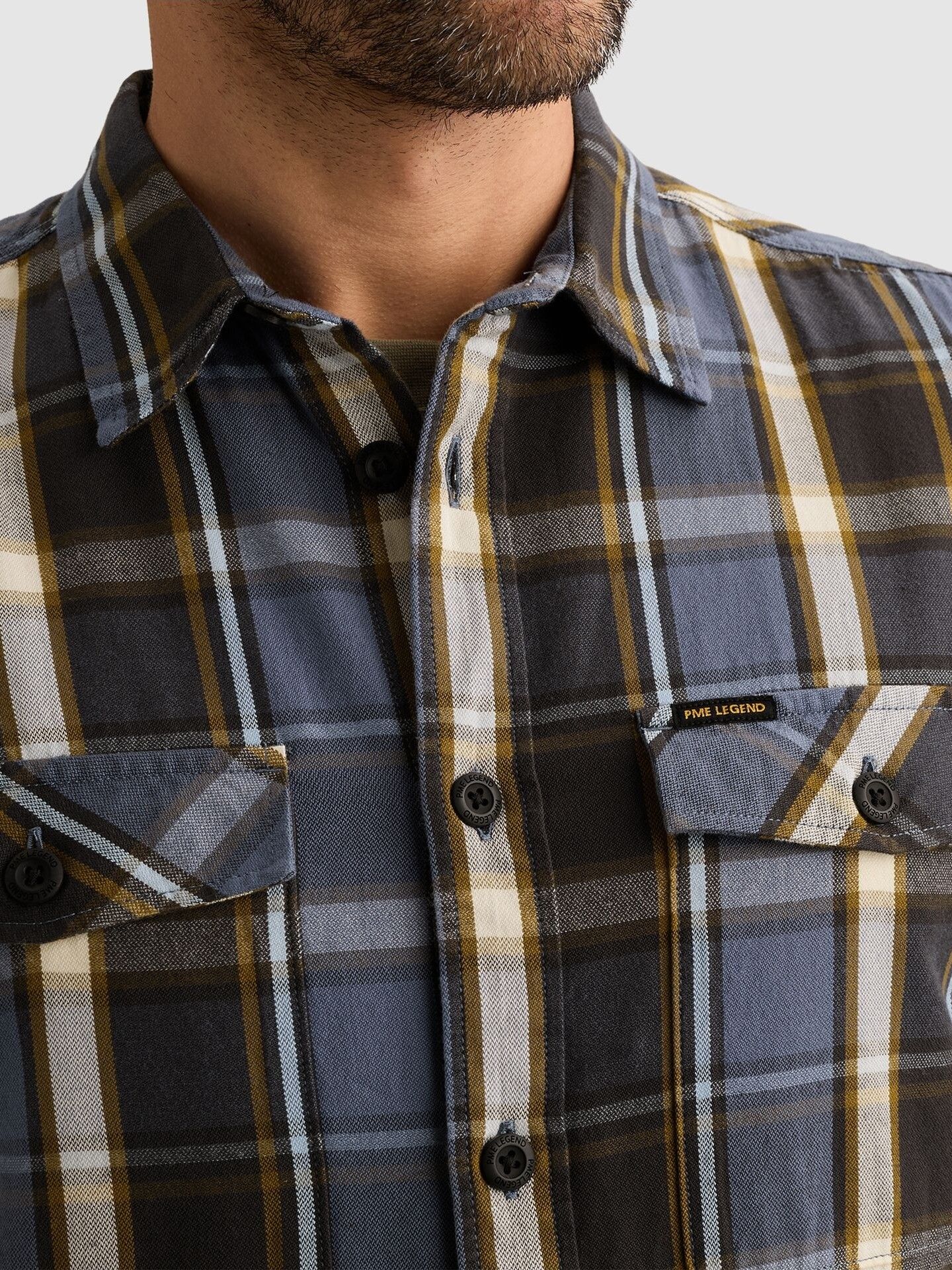 PME LEGEND - OVERHEMD - Blauw