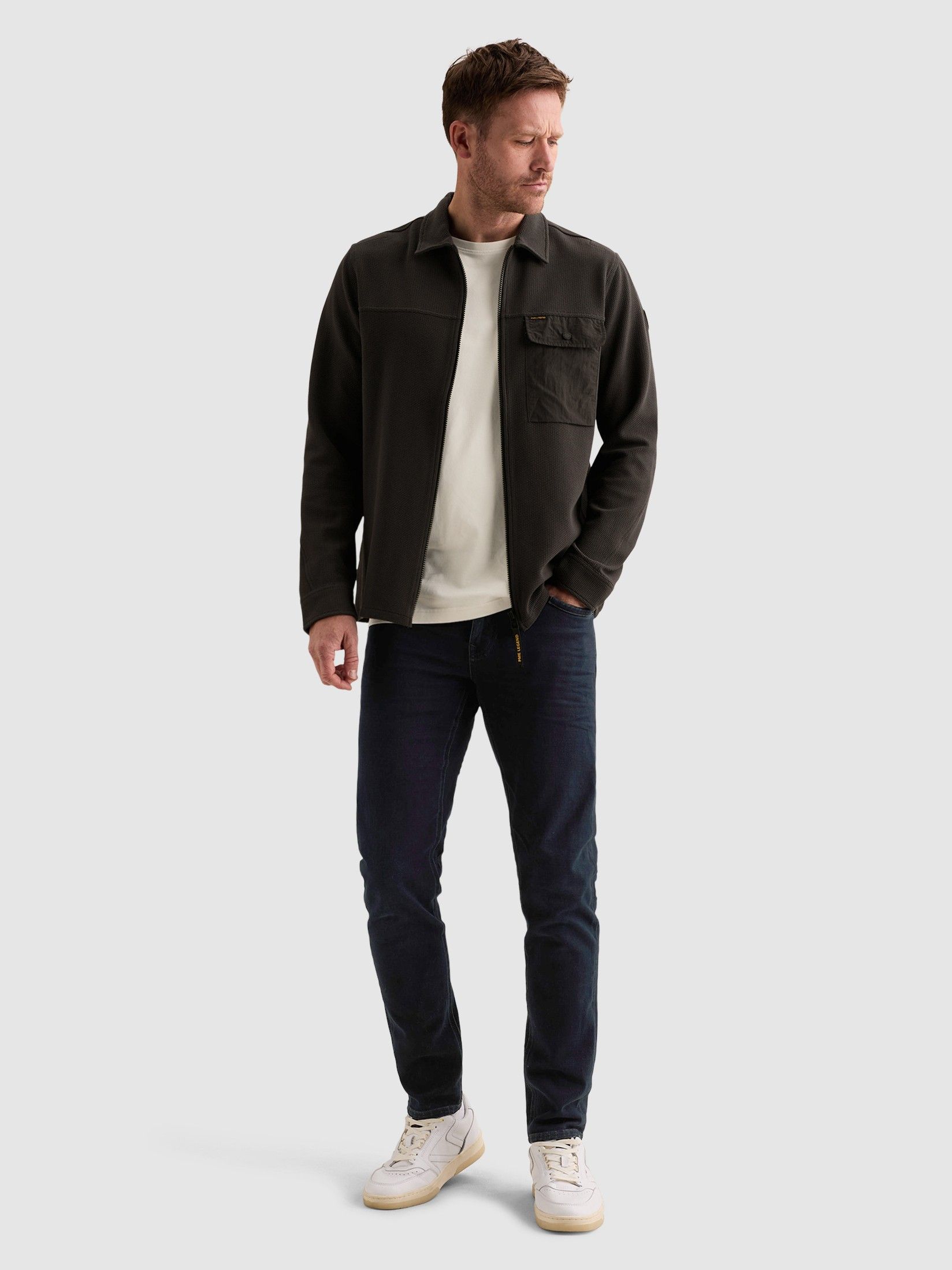 PME LEGEND - OVERSHIRT - Grijs