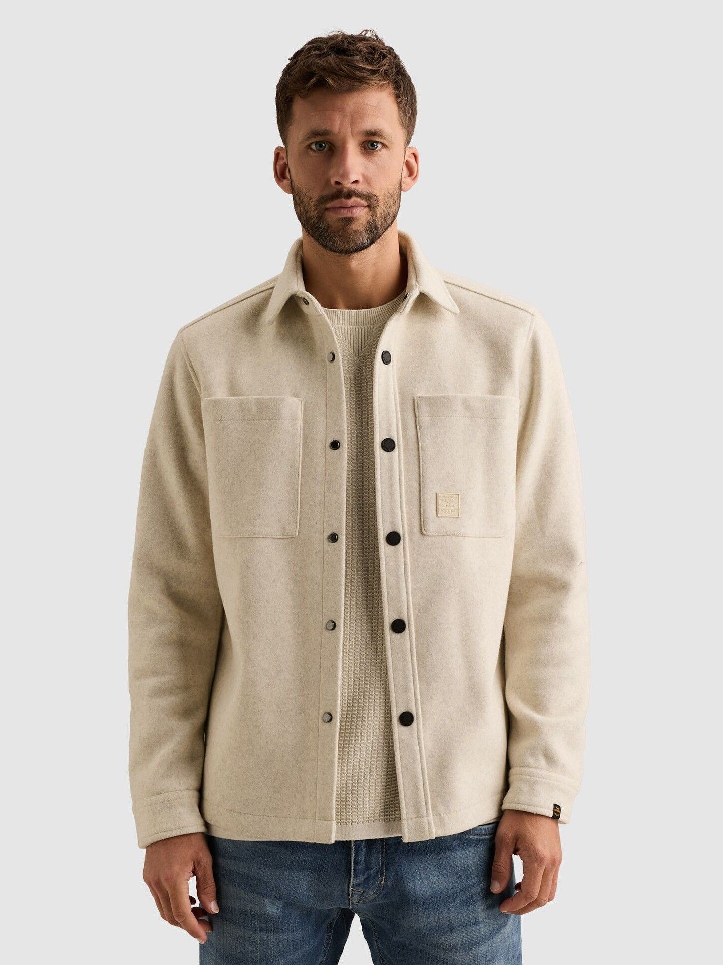PME LEGEND - OVERSHIRT - Off white