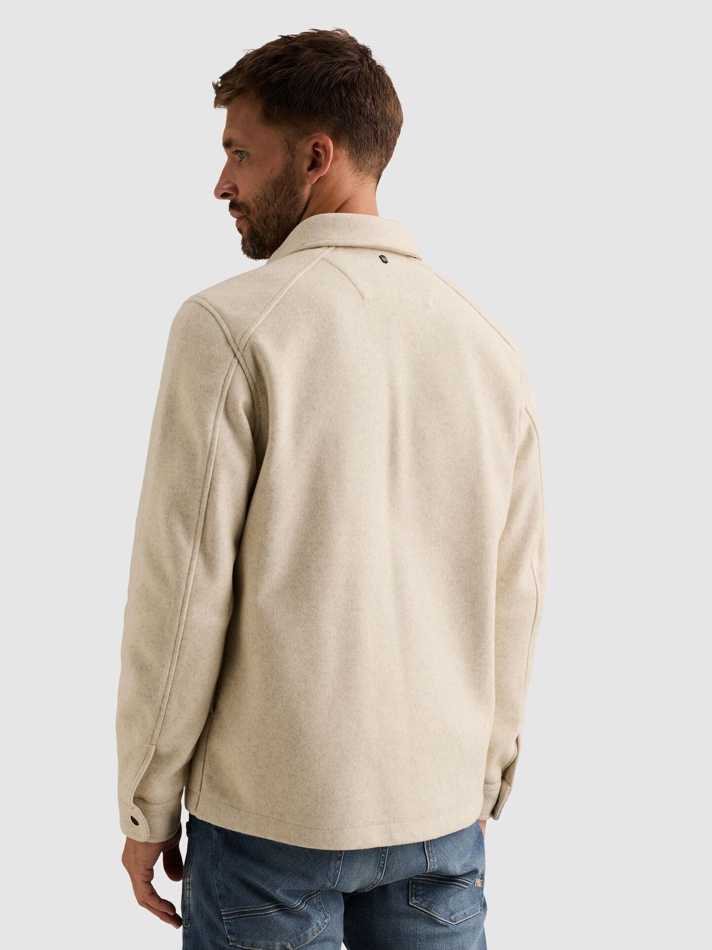 PME LEGEND - OVERSHIRT - Off white