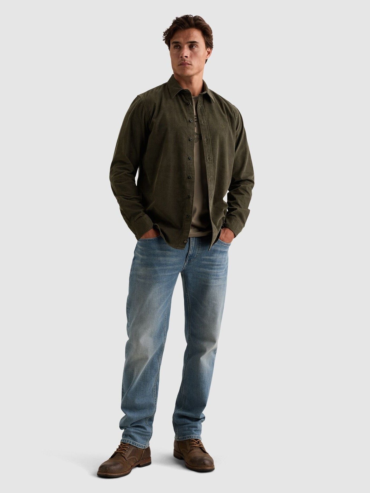 PME LEGEND - OVERHEMD - Groen