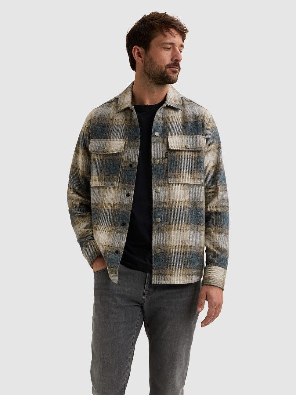 VANGUARD - OVERSHIRT - Blauw