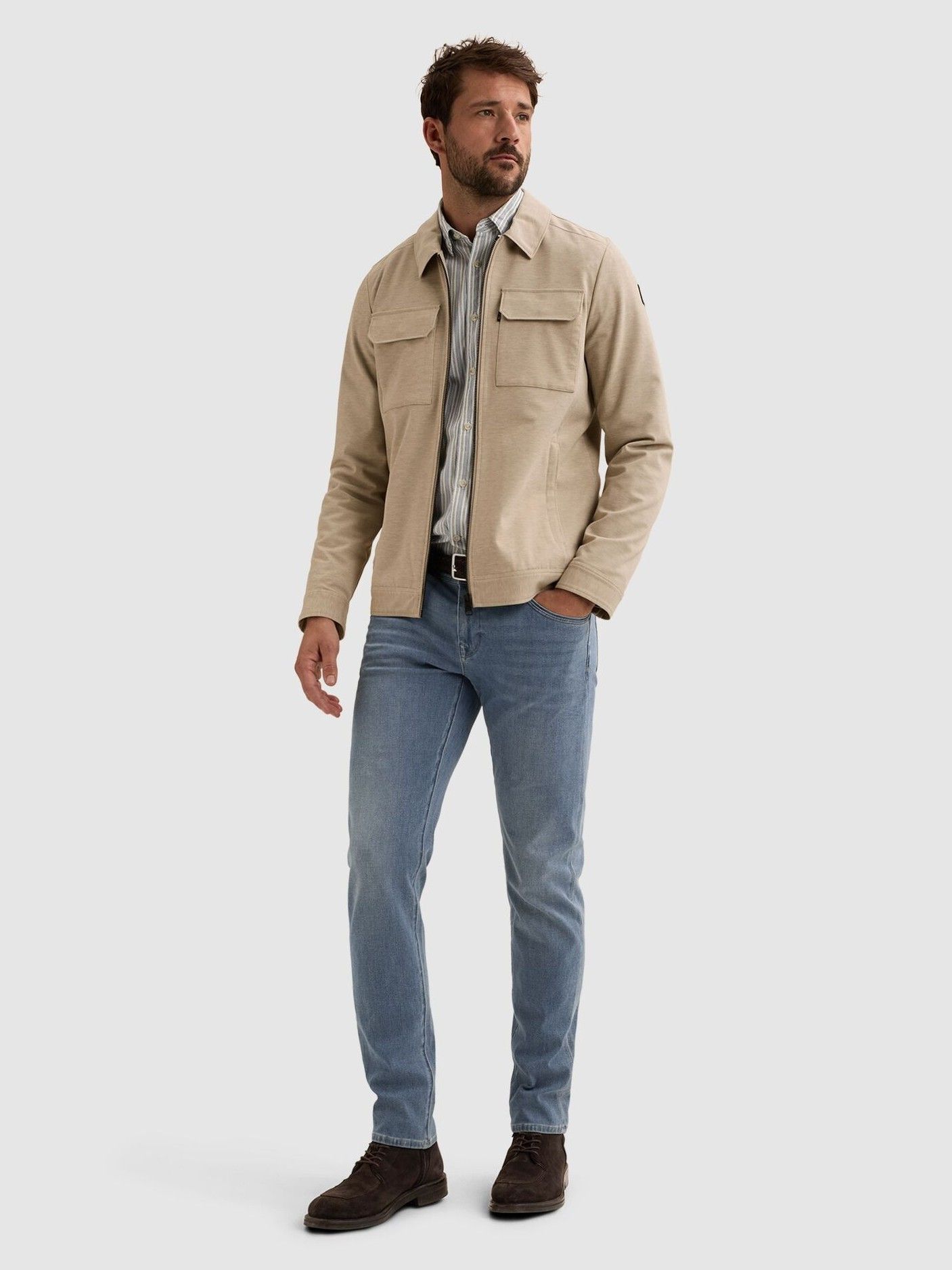 VANGUARD - OVERSHIRT - Beige