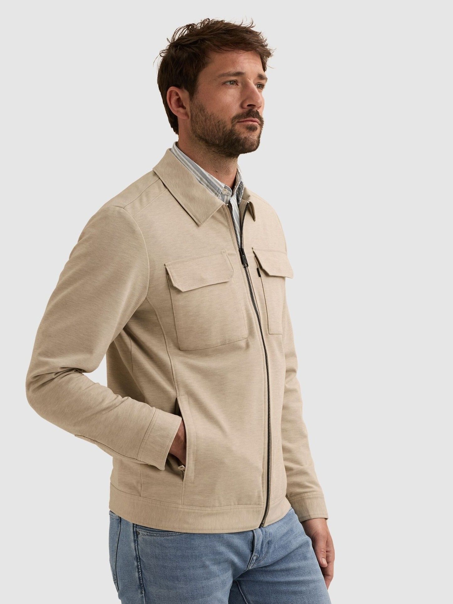 VANGUARD - OVERSHIRT - Beige