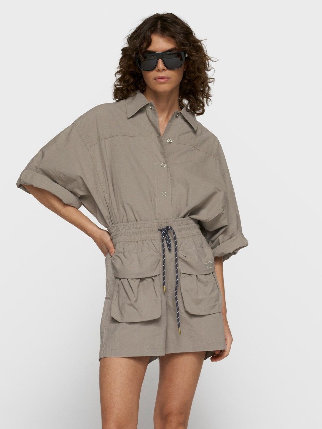 10DAYS - BLOUSE - Grijs
