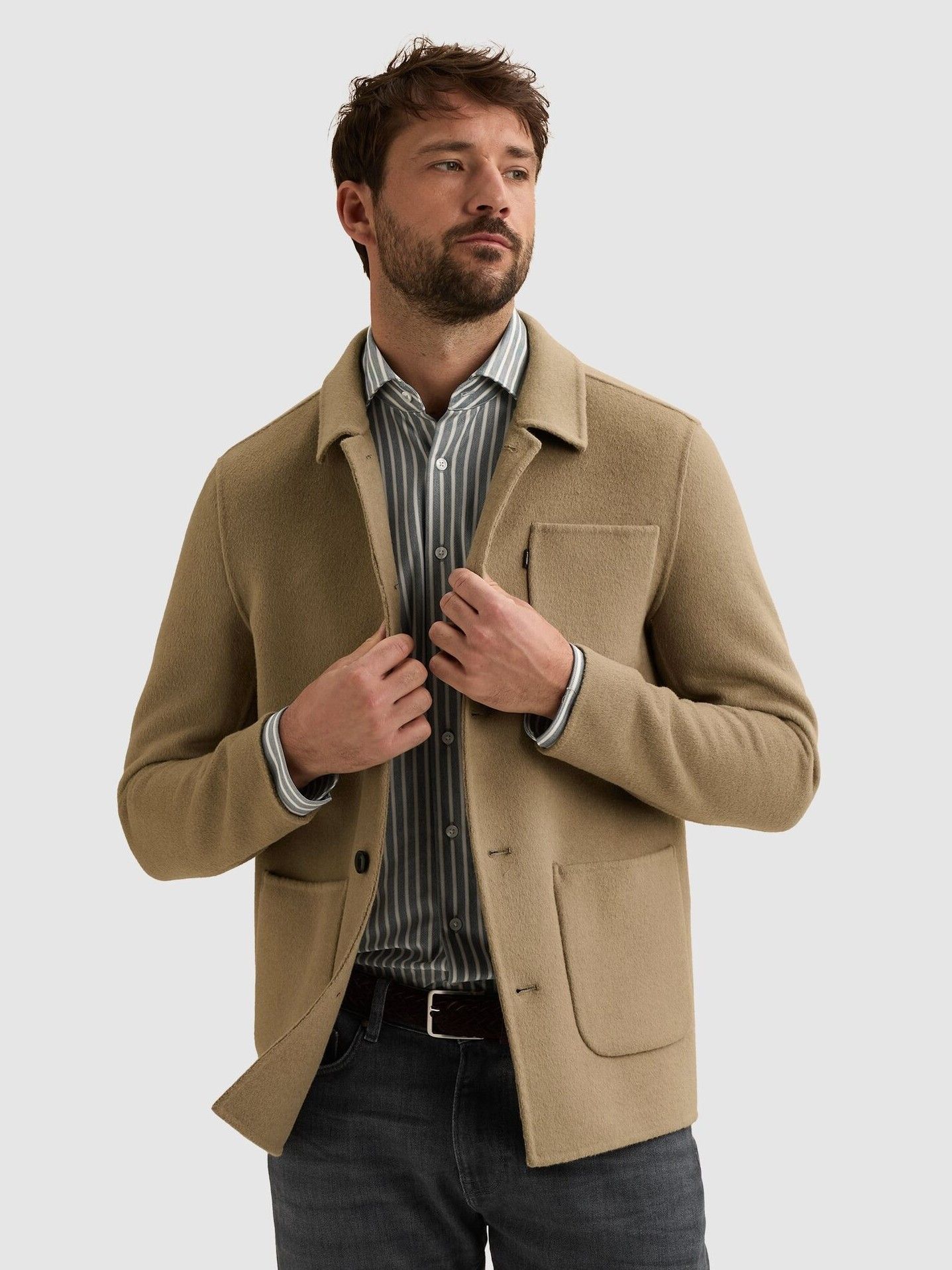 VANGUARD - OVERSHIRT - Beige