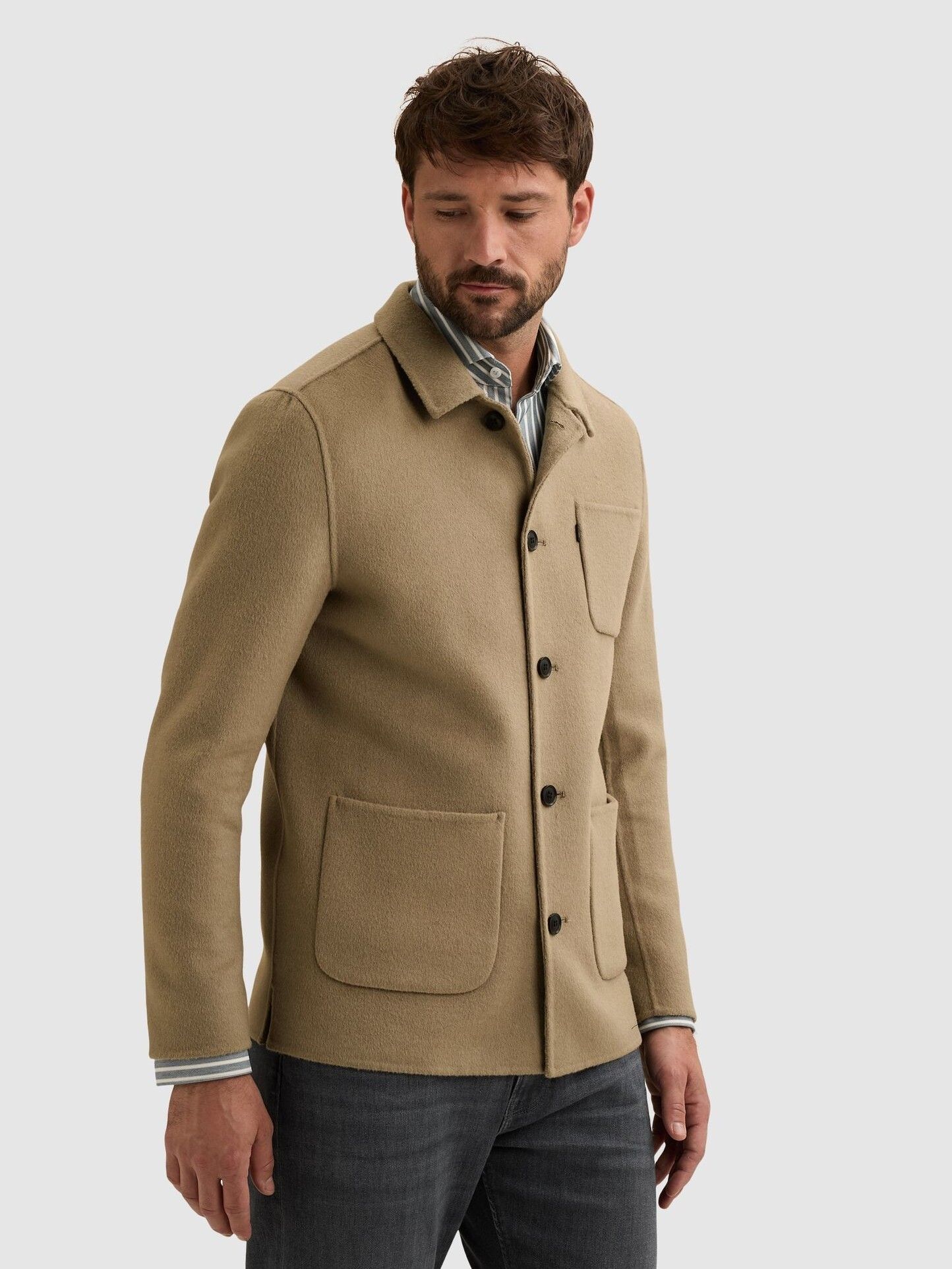 VANGUARD - OVERSHIRT - Beige