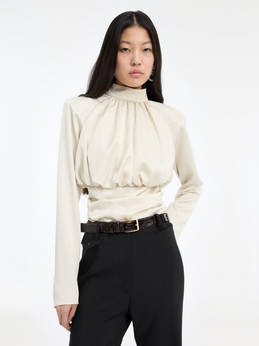 ROTATE - BLOUSE - Beige