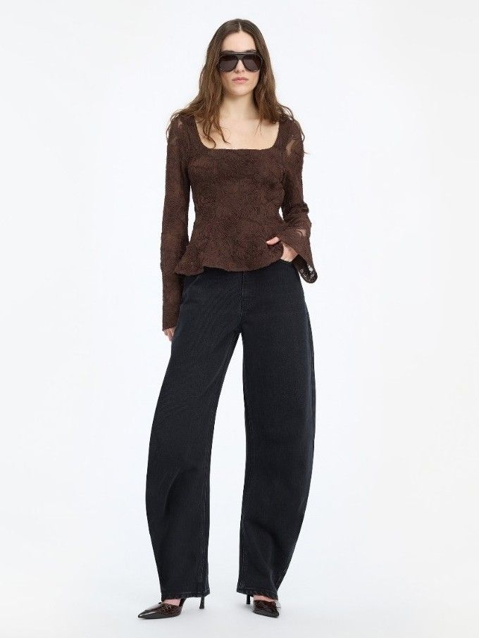 ROTATE - JEANS - Zwart