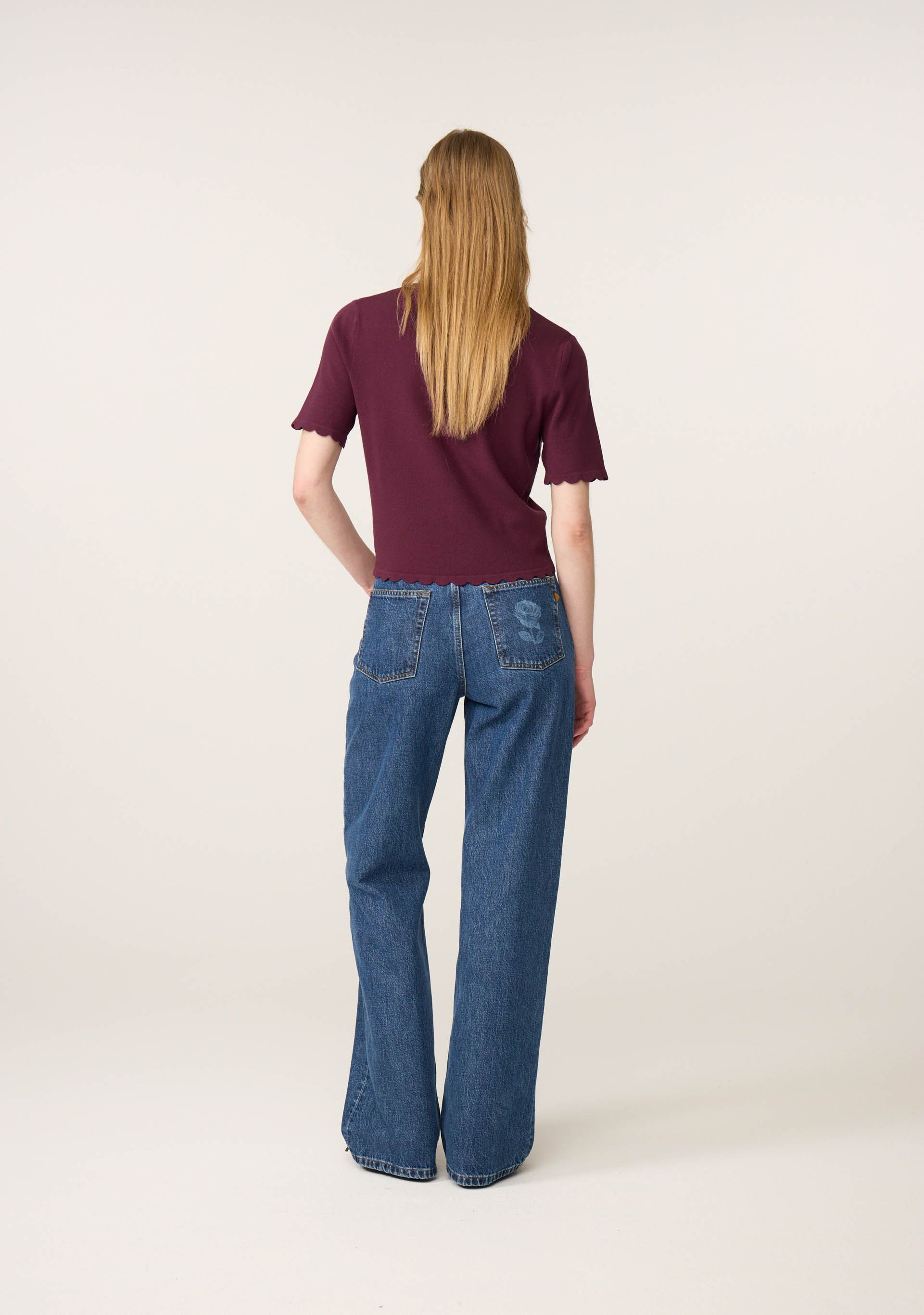 FABIENNE CHAPOT - VEST - Paars