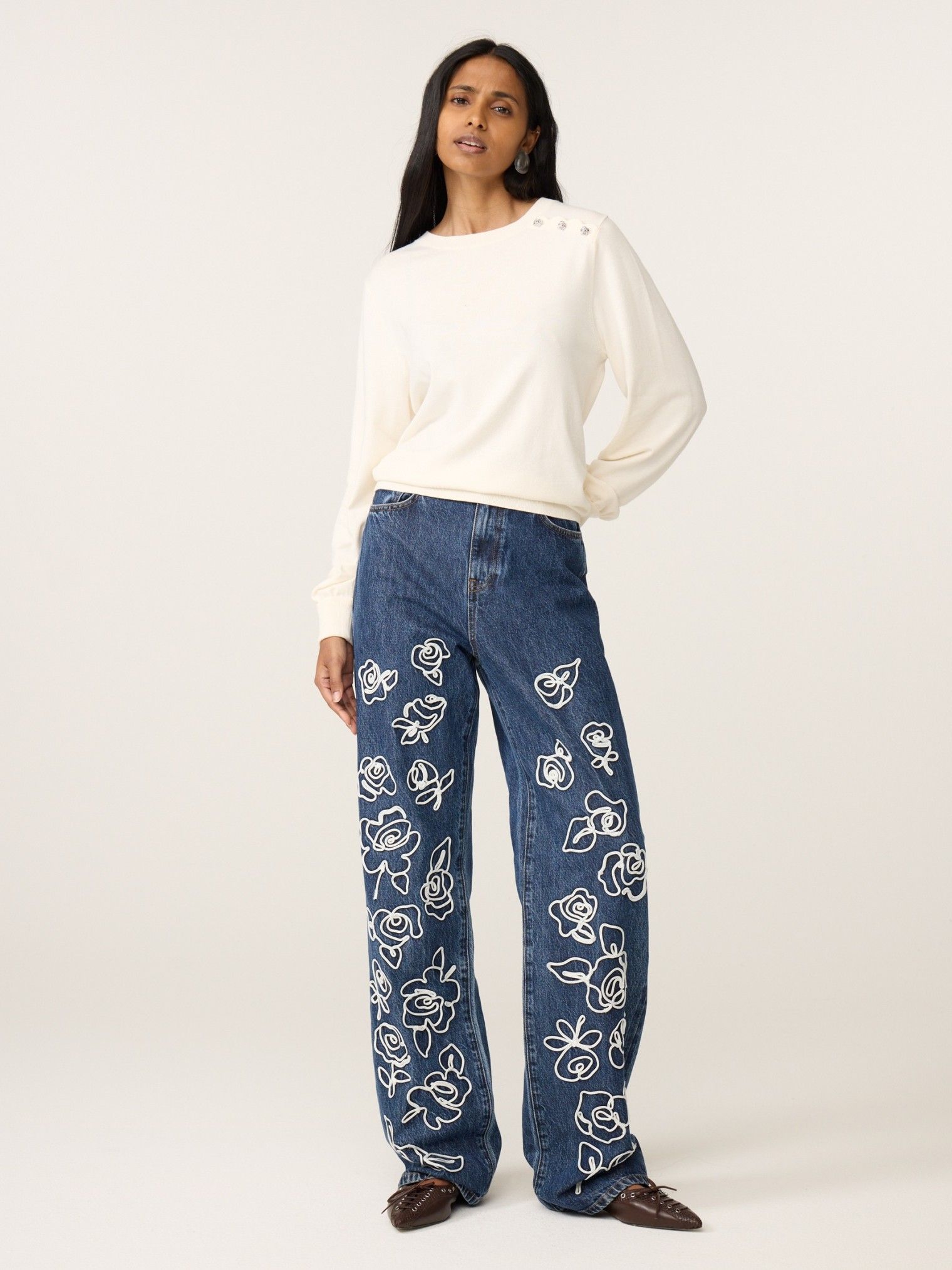 FABIENNE CHAPOT - JEANS - Blauw