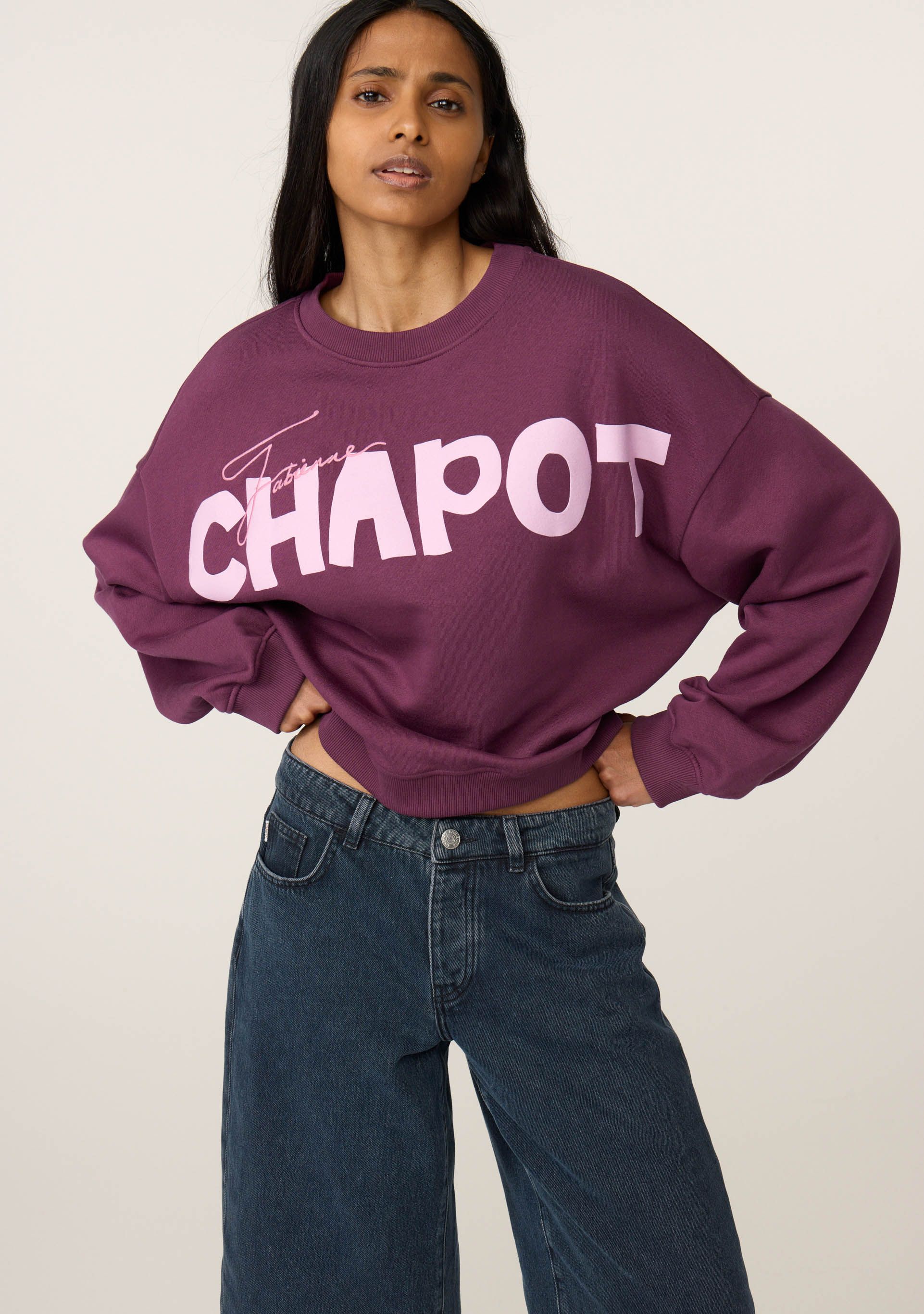 FABIENNE CHAPOT - TRUI - Paars