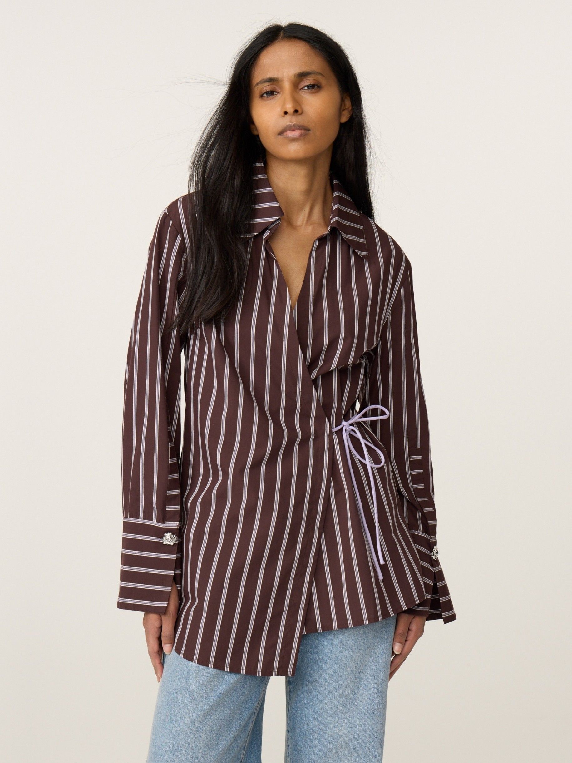 FABIENNE CHAPOT - BLOUSE - Bruin