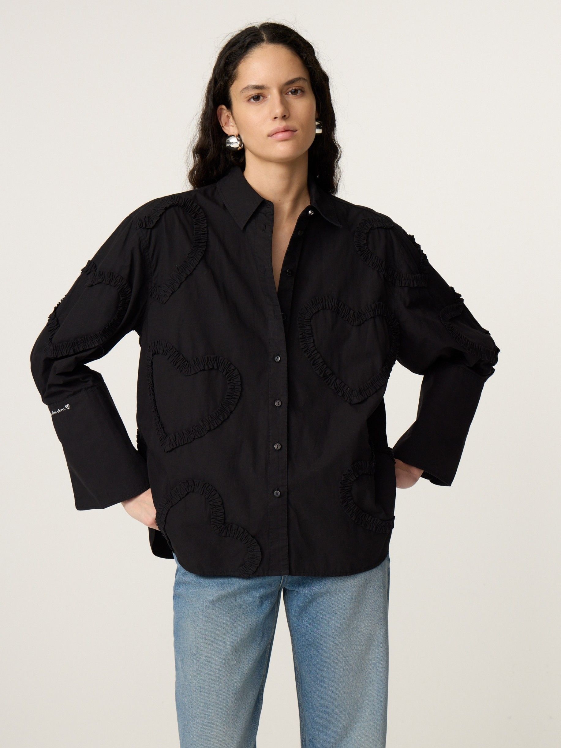 FABIENNE CHAPOT - BLOUSE - Zwart