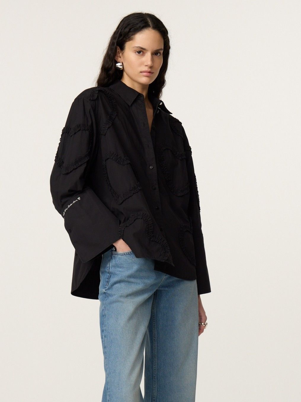 FABIENNE CHAPOT - BLOUSE - Zwart