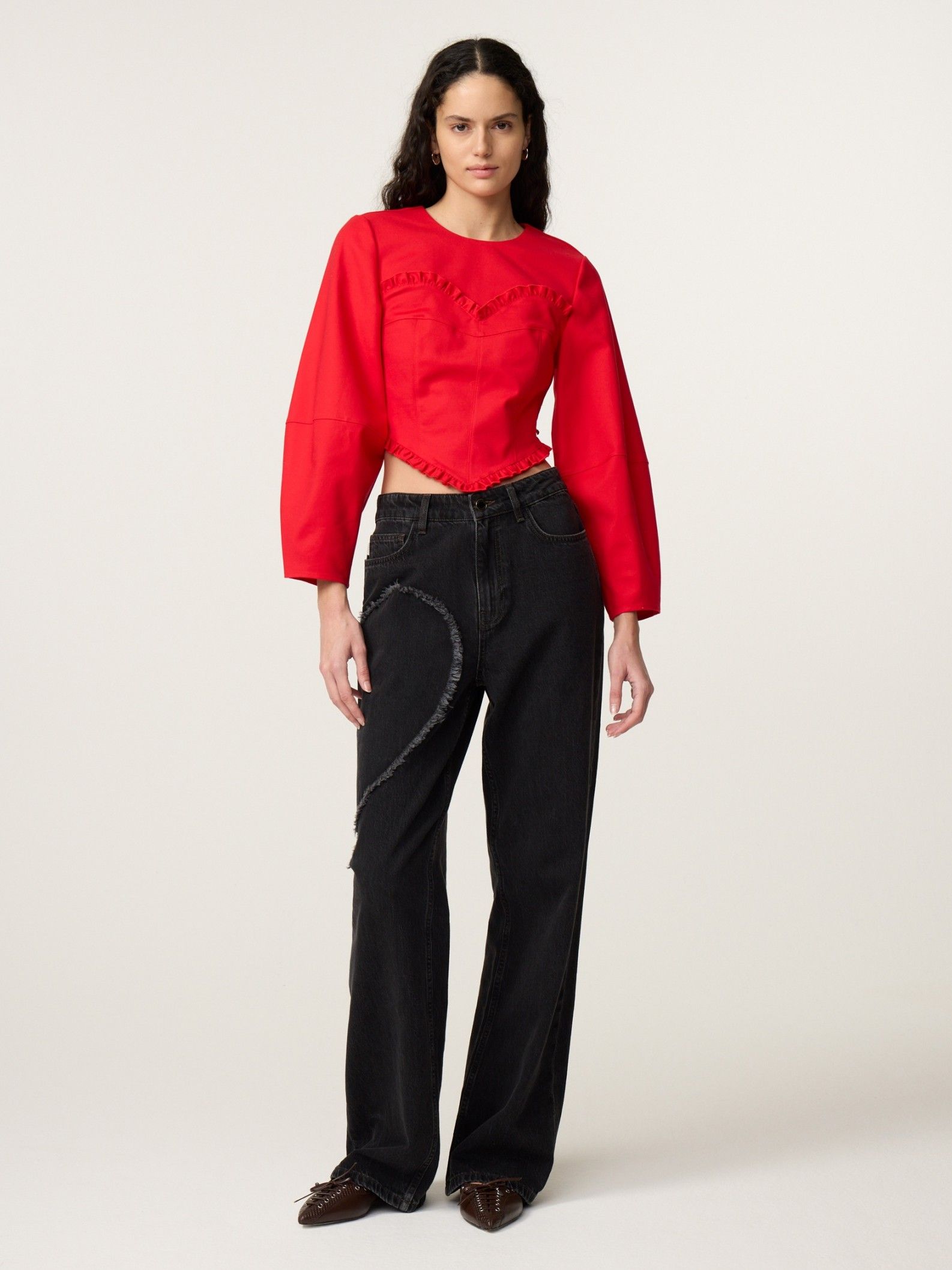 FABIENNE CHAPOT - JEANS - Zwart