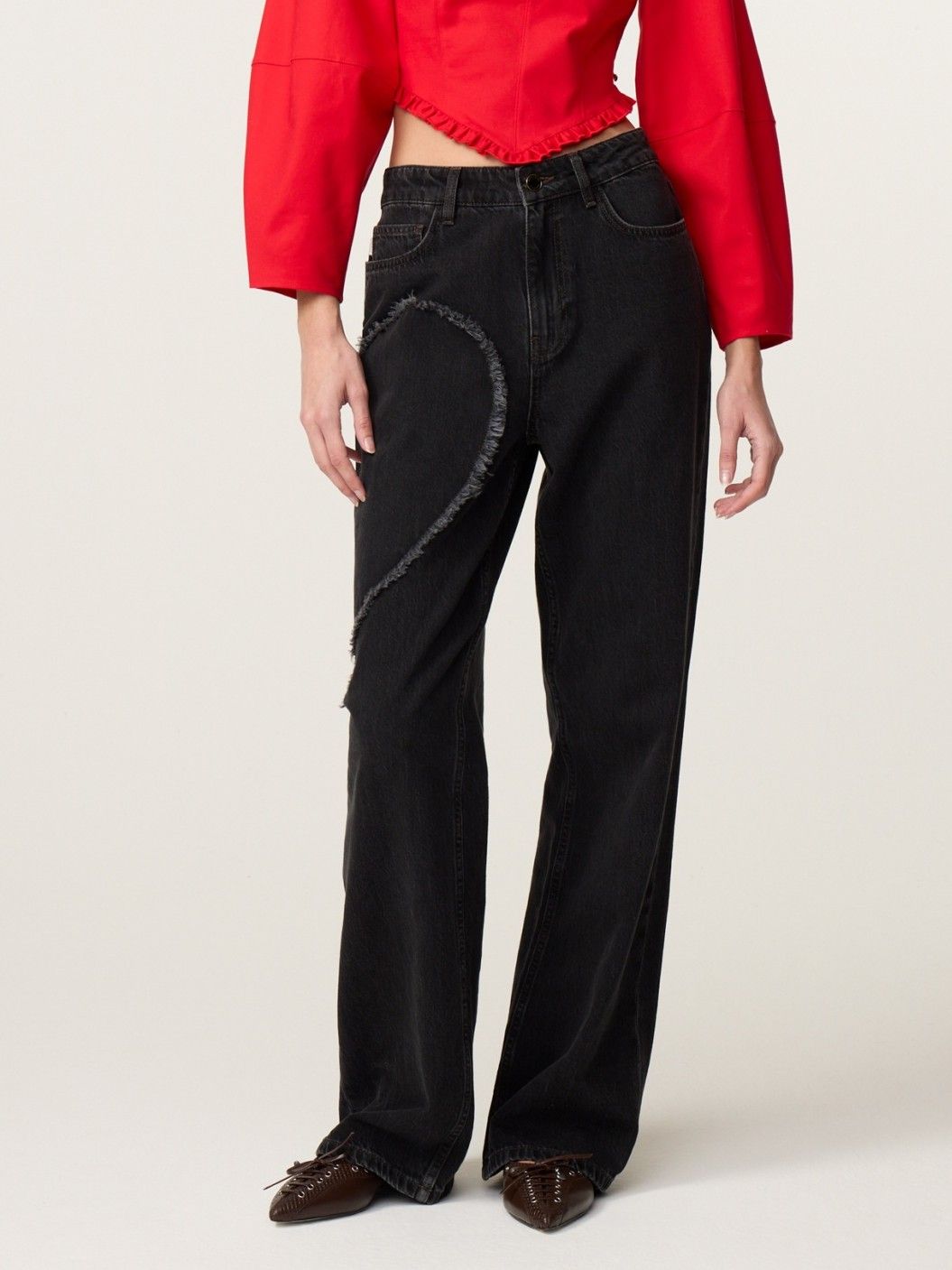 FABIENNE CHAPOT - JEANS - Zwart