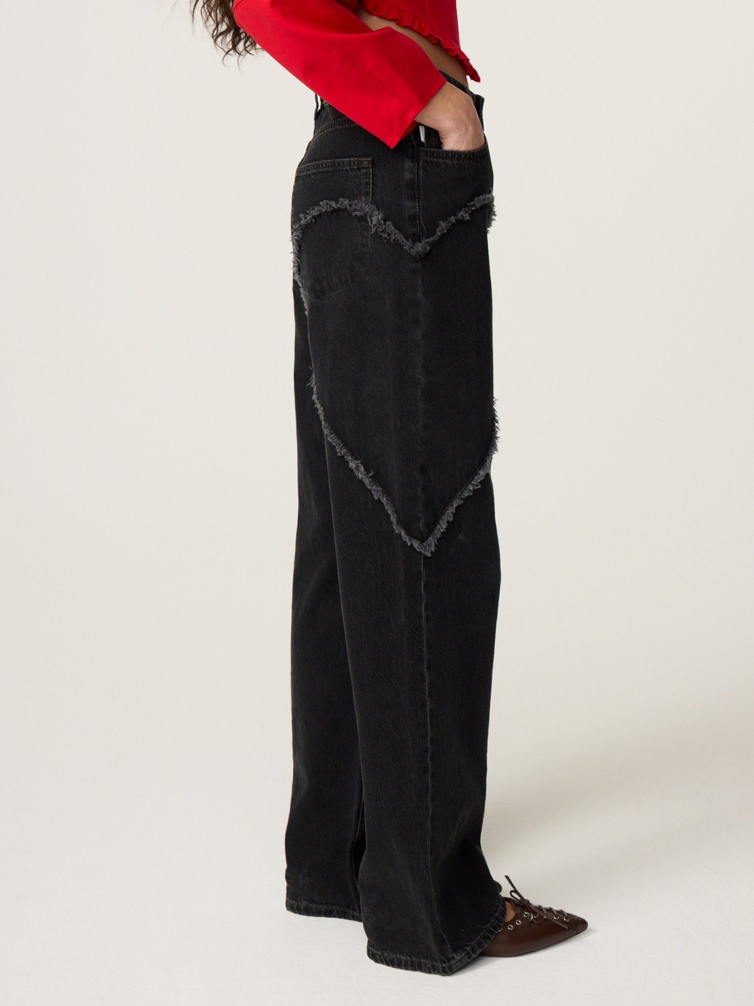 FABIENNE CHAPOT - JEANS - Zwart