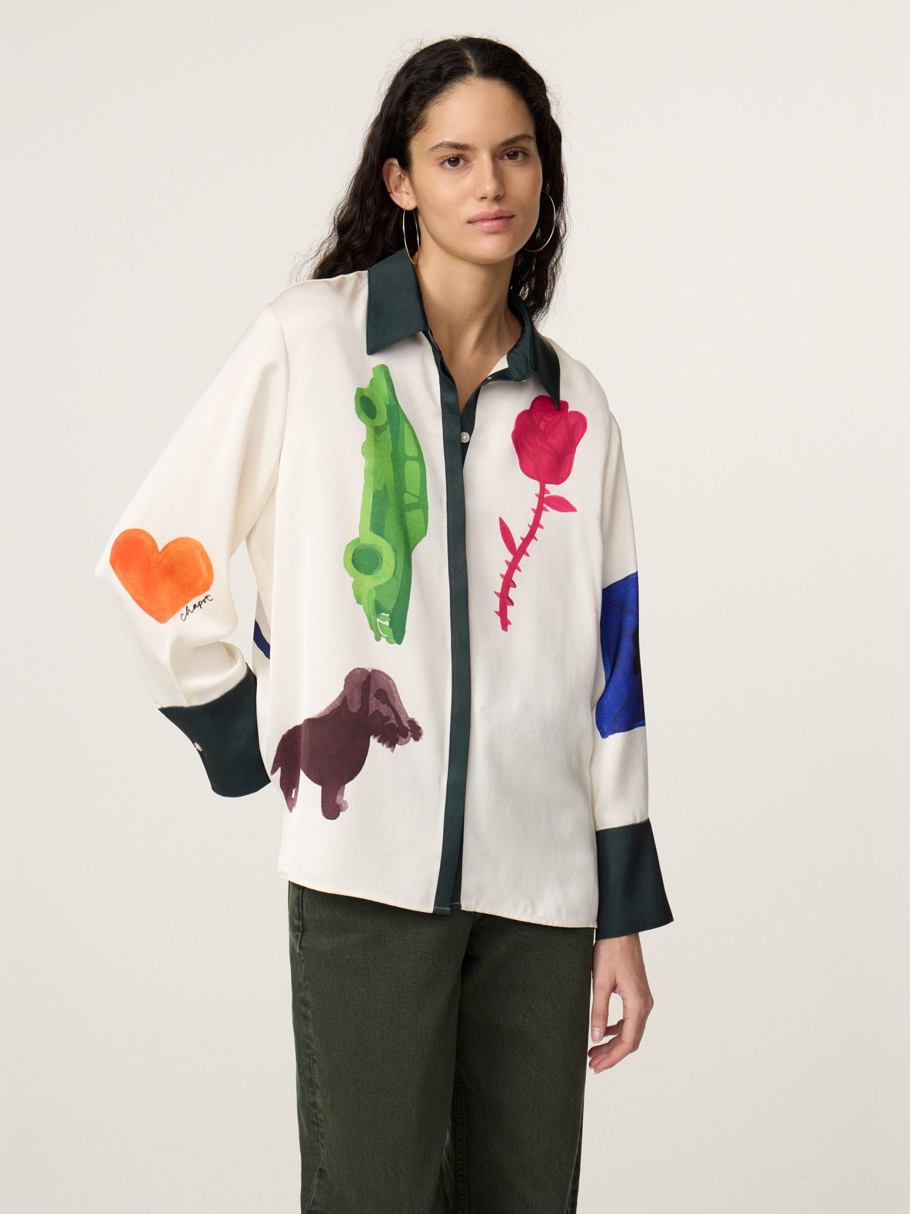 FABIENNE CHAPOT - BLOUSE - Wit