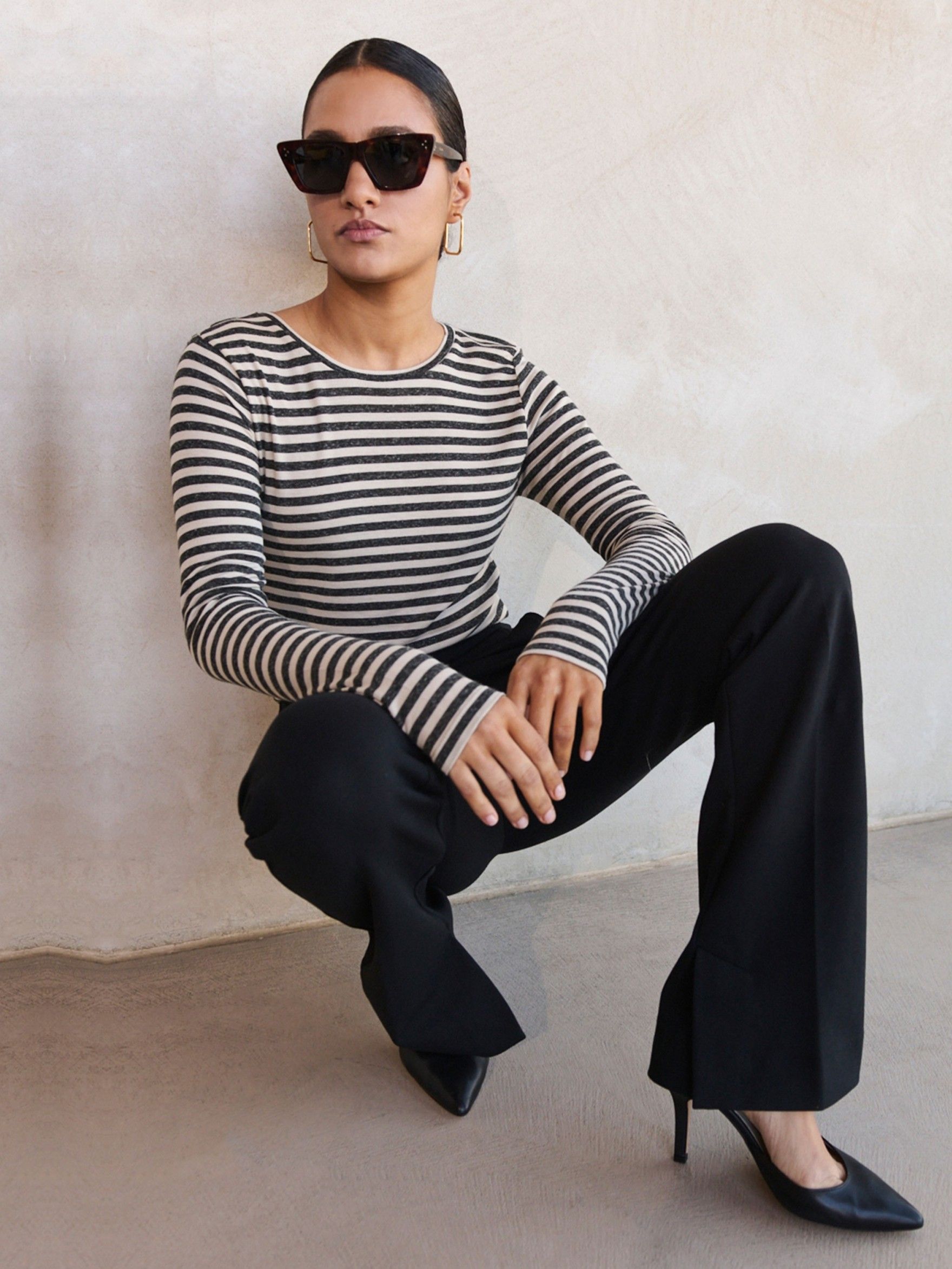 BY-BAR - SHIRT - Zwart