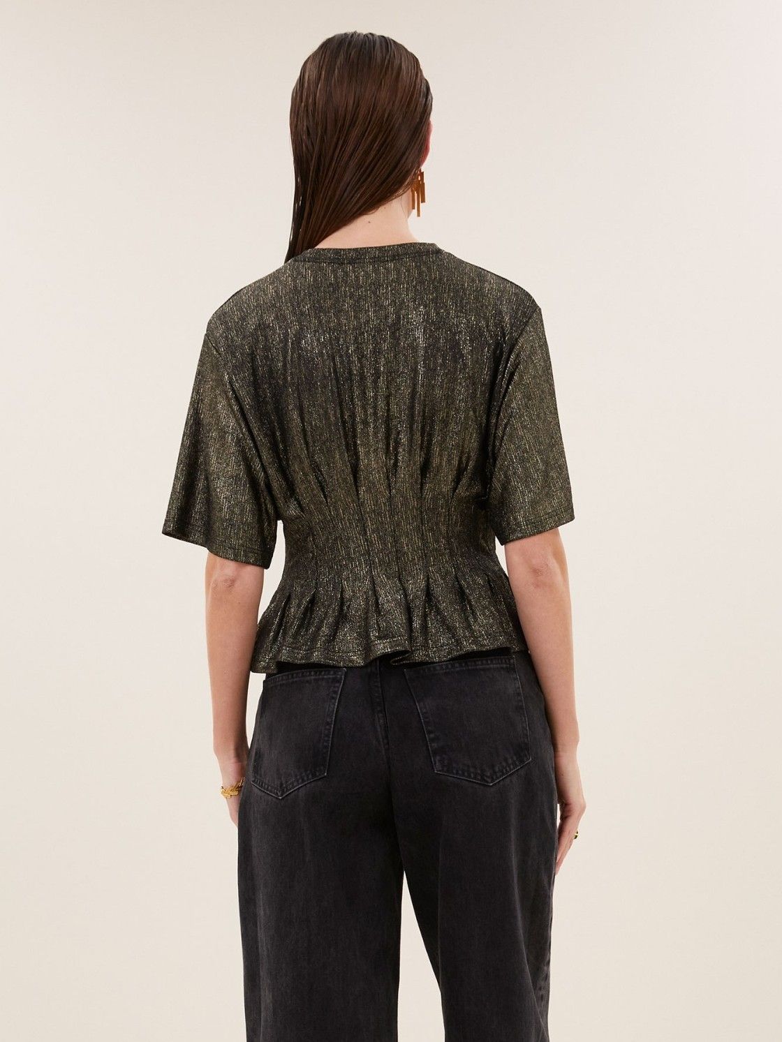 BY-BAR - SHIRT - goud
