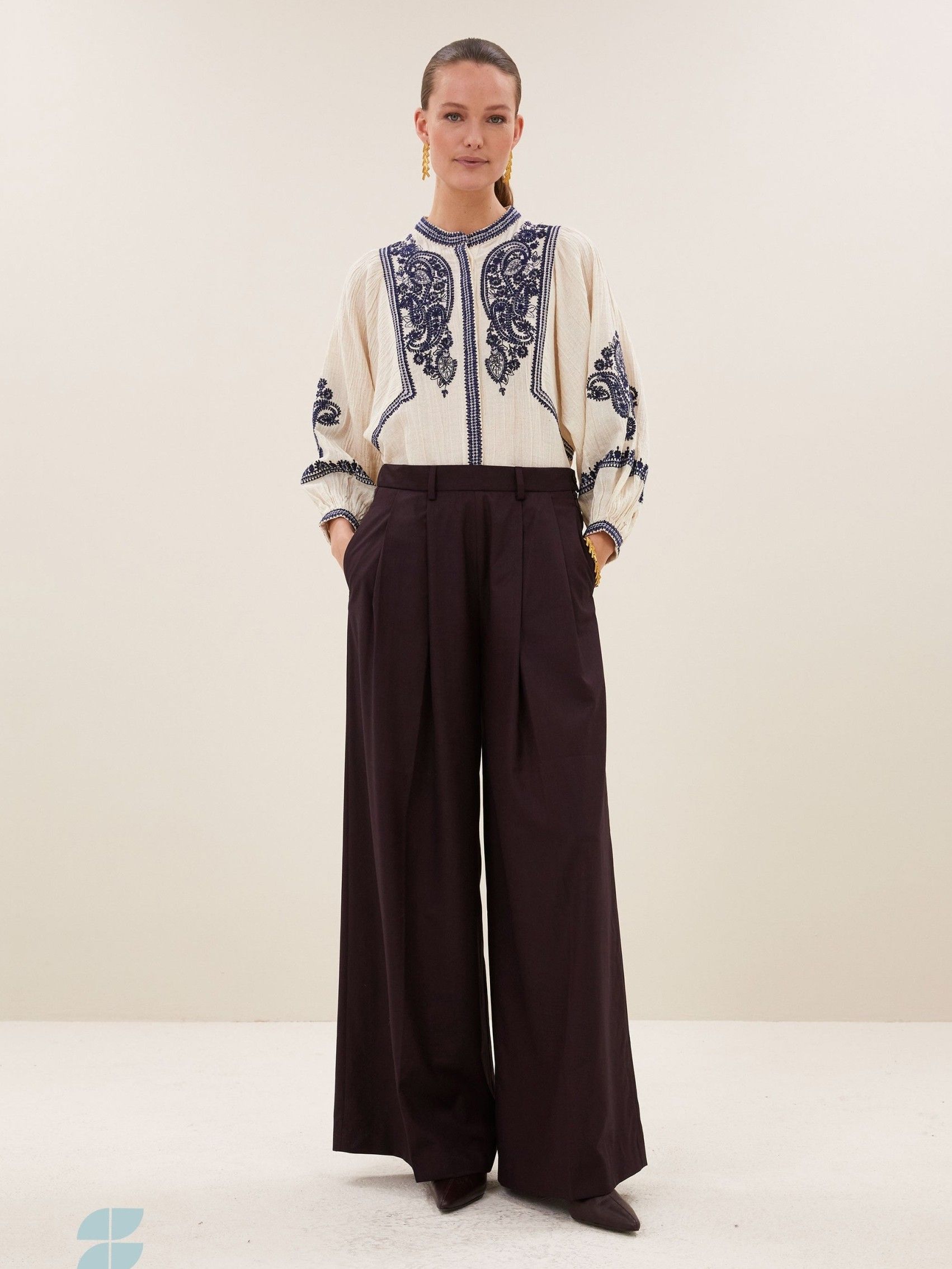 BY-BAR - BLOUSE - Beige