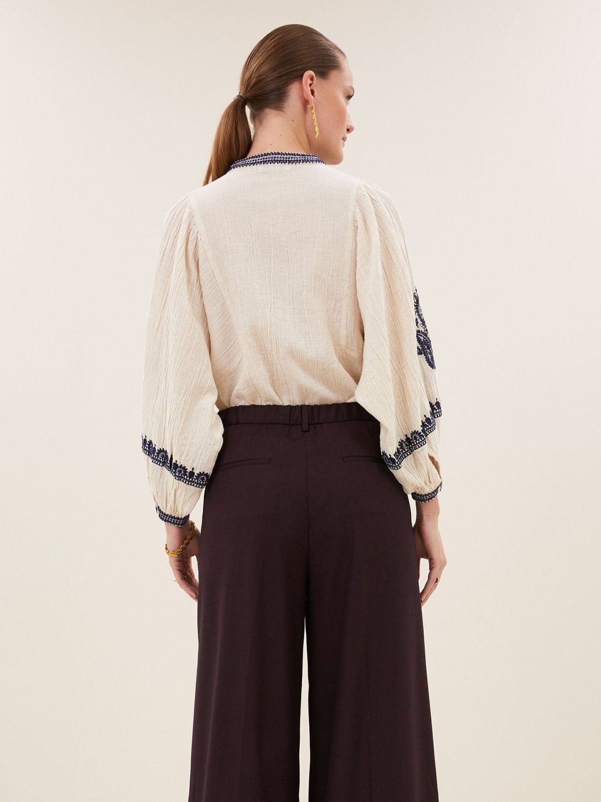 BY-BAR - BLOUSE - Beige