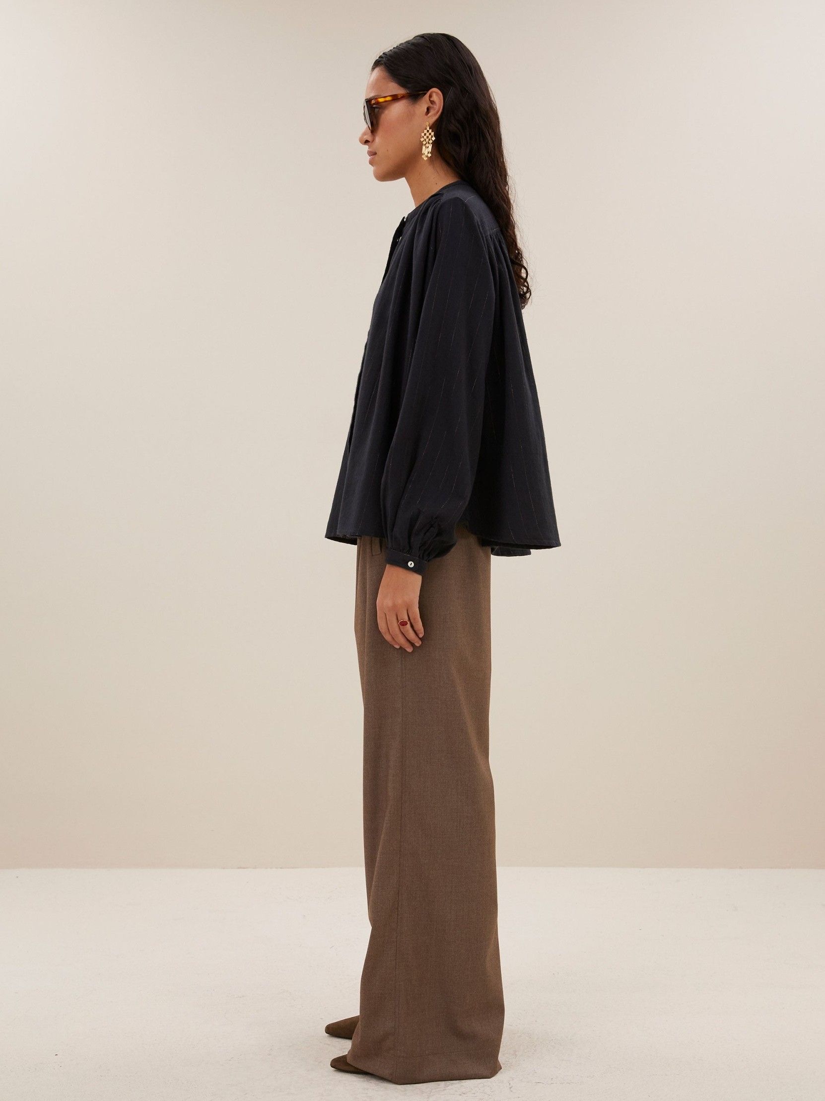 BY-BAR - BLOUSE - Blauw