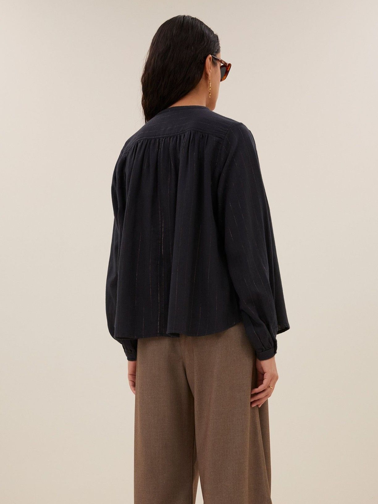 BY-BAR - BLOUSE - Blauw