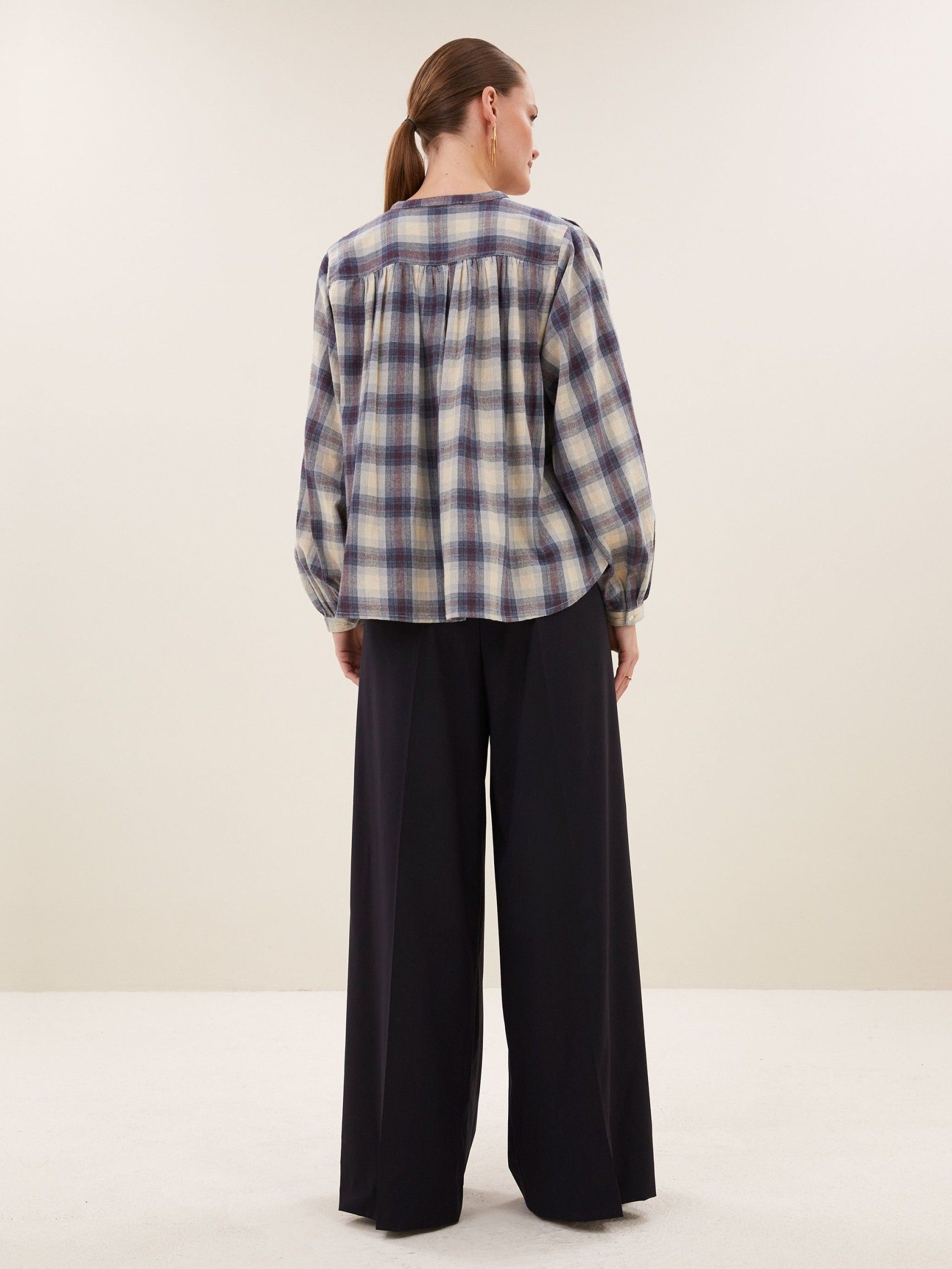 BY-BAR - BLOUSE - Blauw