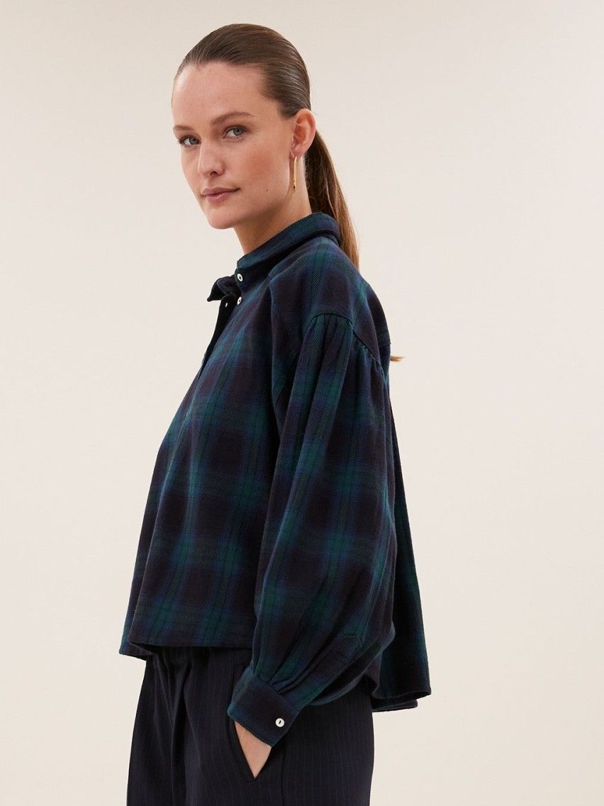 BY-BAR - BLOUSE - Groen