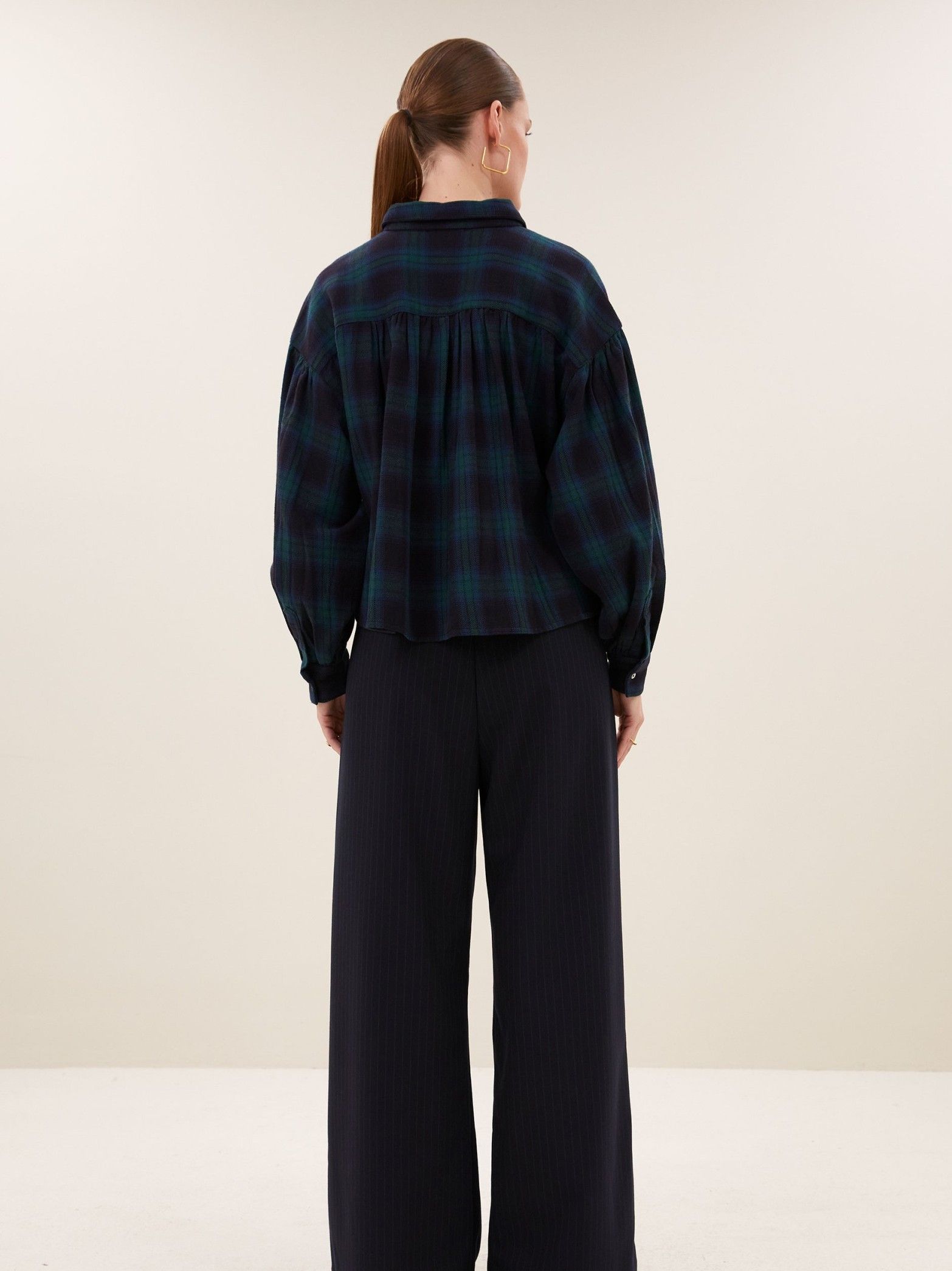 BY-BAR - BLOUSE - Groen