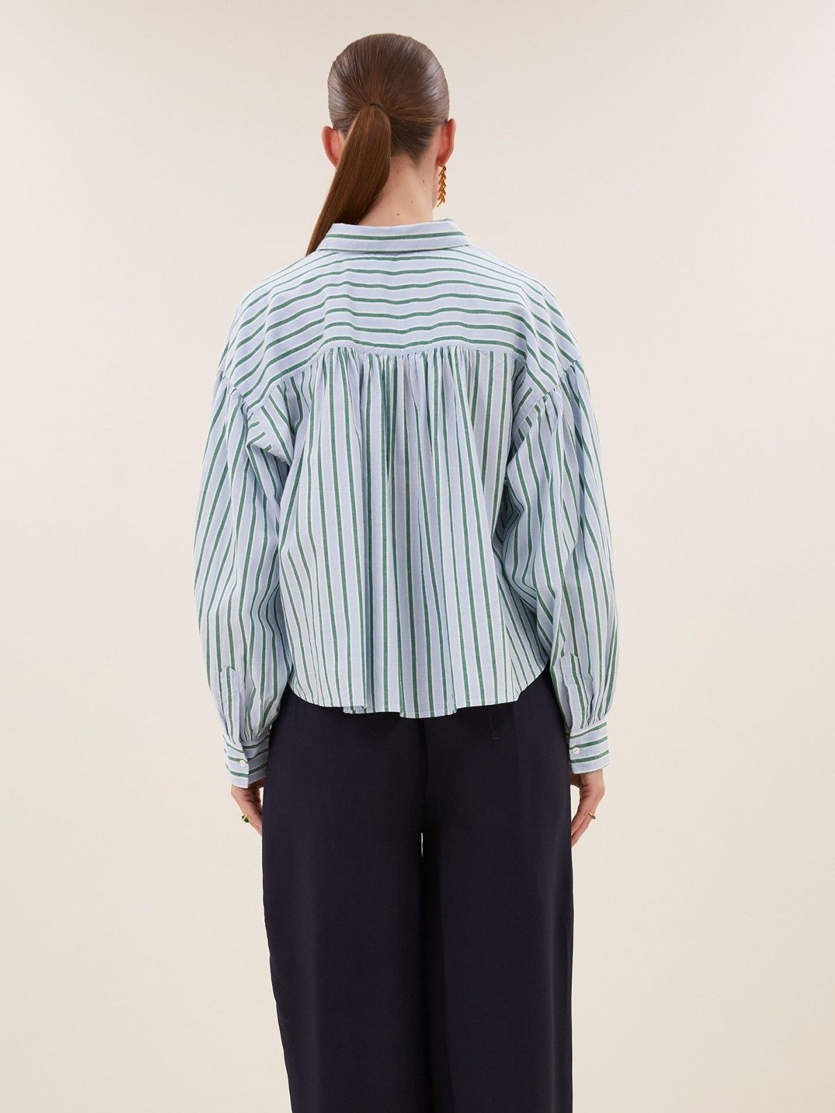 BY-BAR - BLOUSE - Groen