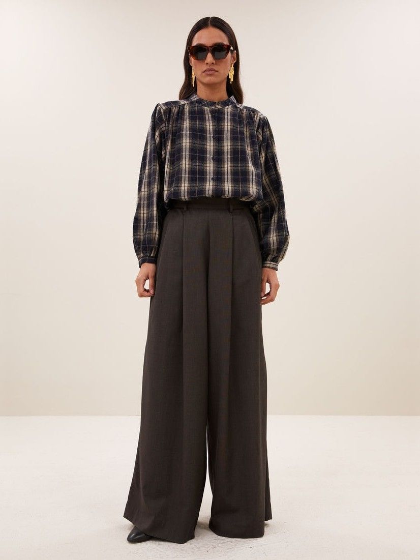 BY-BAR - BLOUSE - Blauw