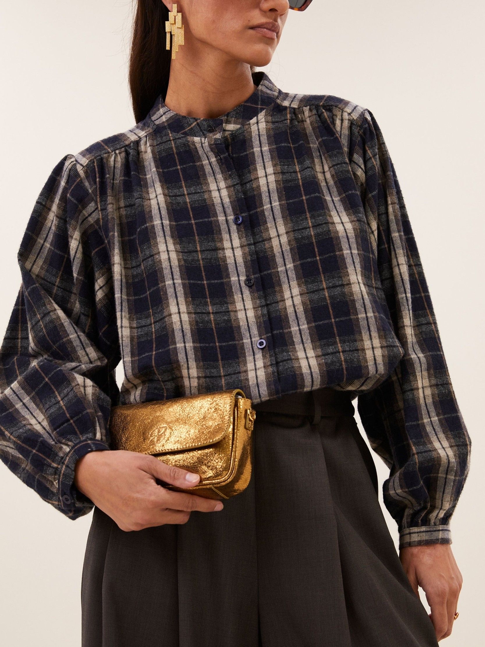 BY-BAR - BLOUSE - Blauw