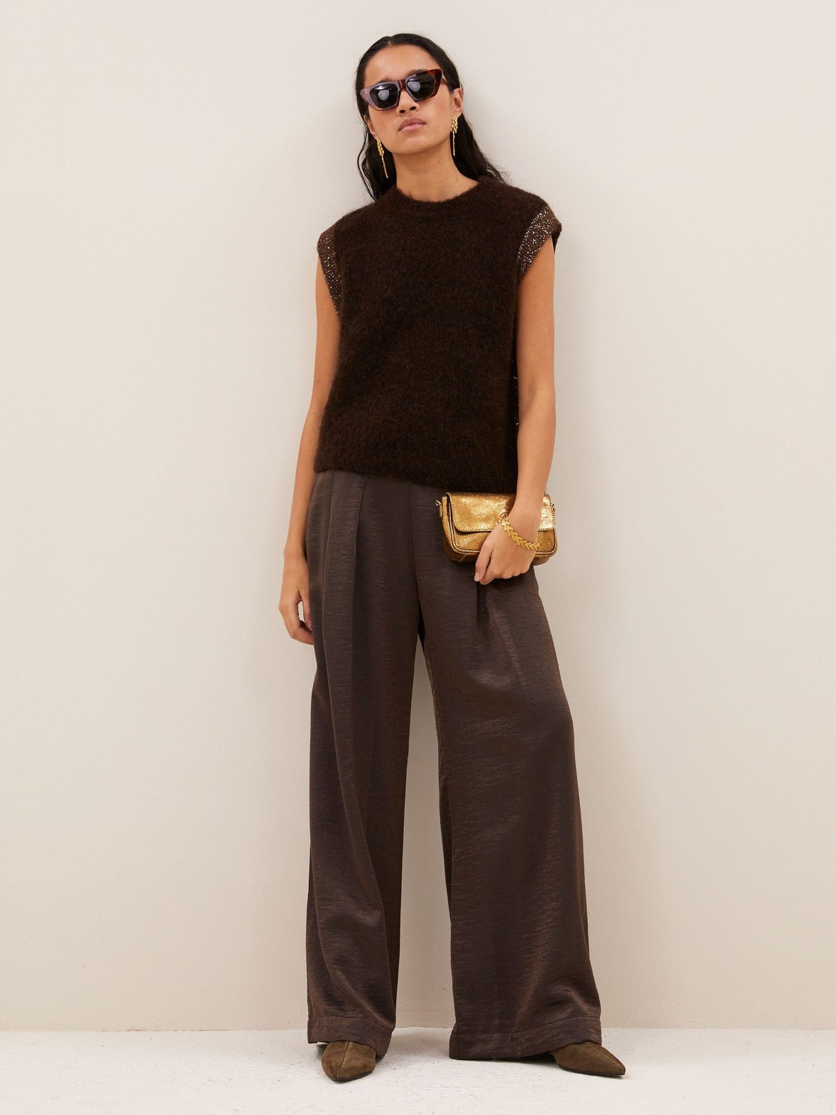 BY-BAR - BROEK - Bruin