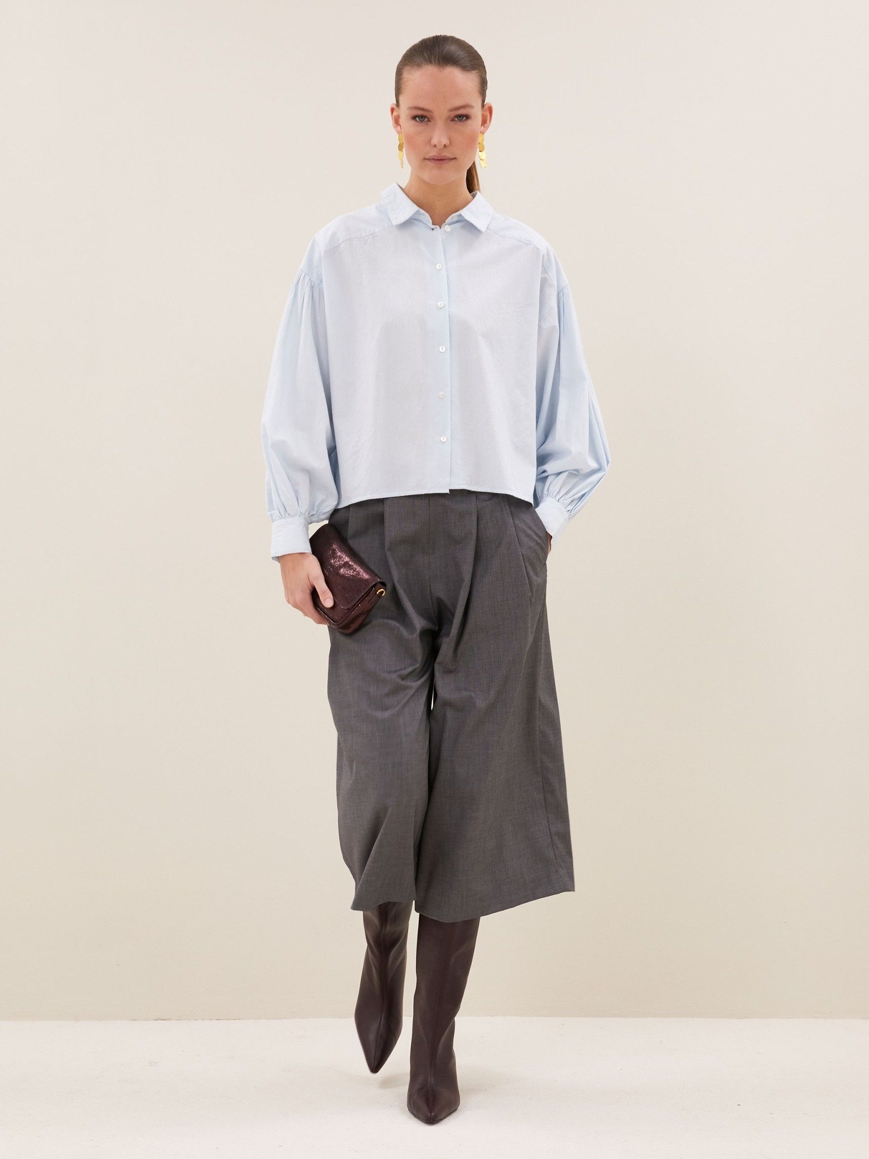 BY-BAR - BROEK - Grijs