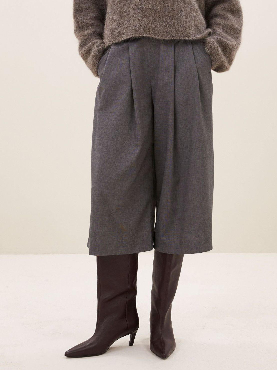 BY-BAR - BROEK - Grijs