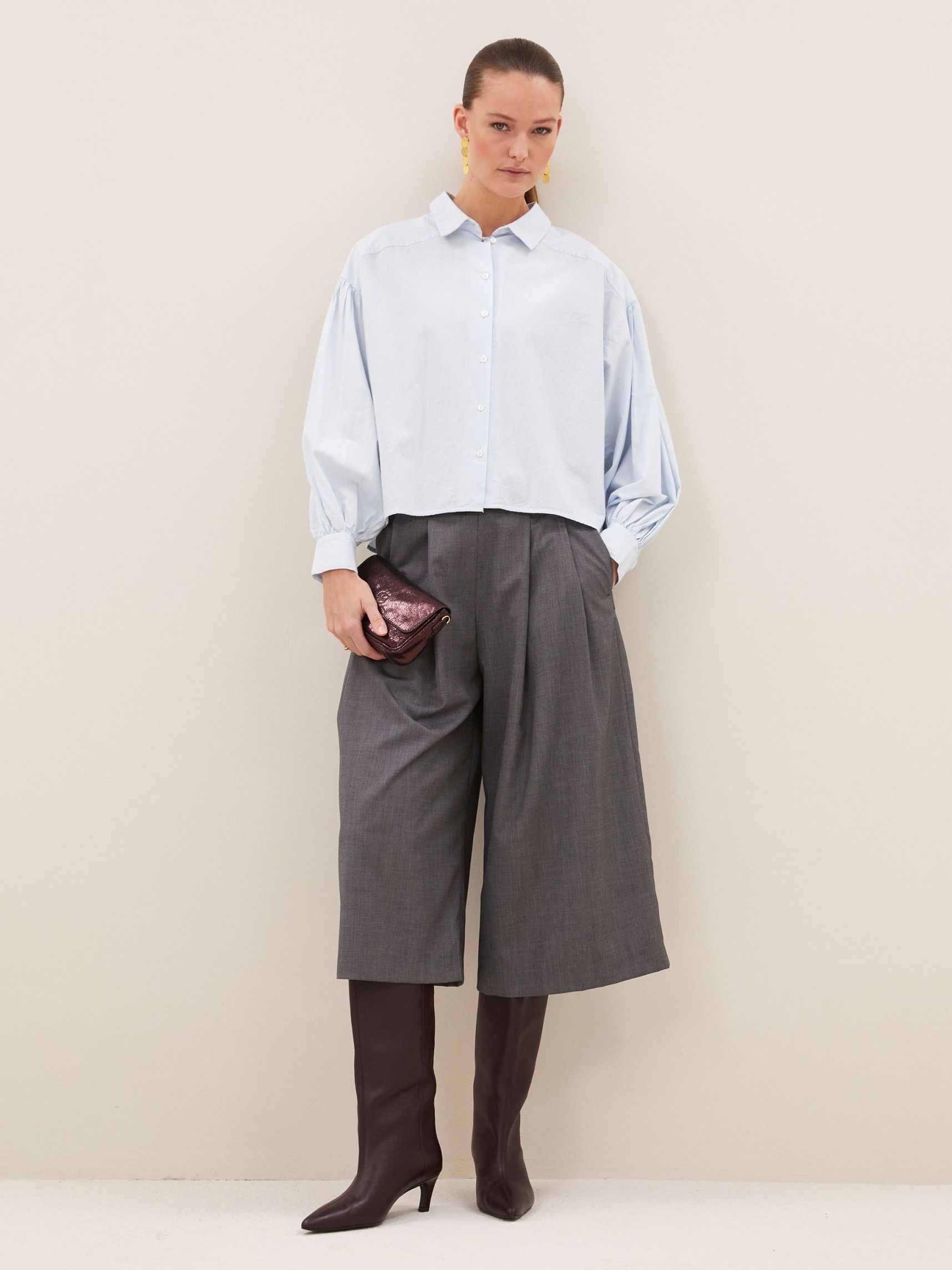 BY-BAR - BROEK - Grijs