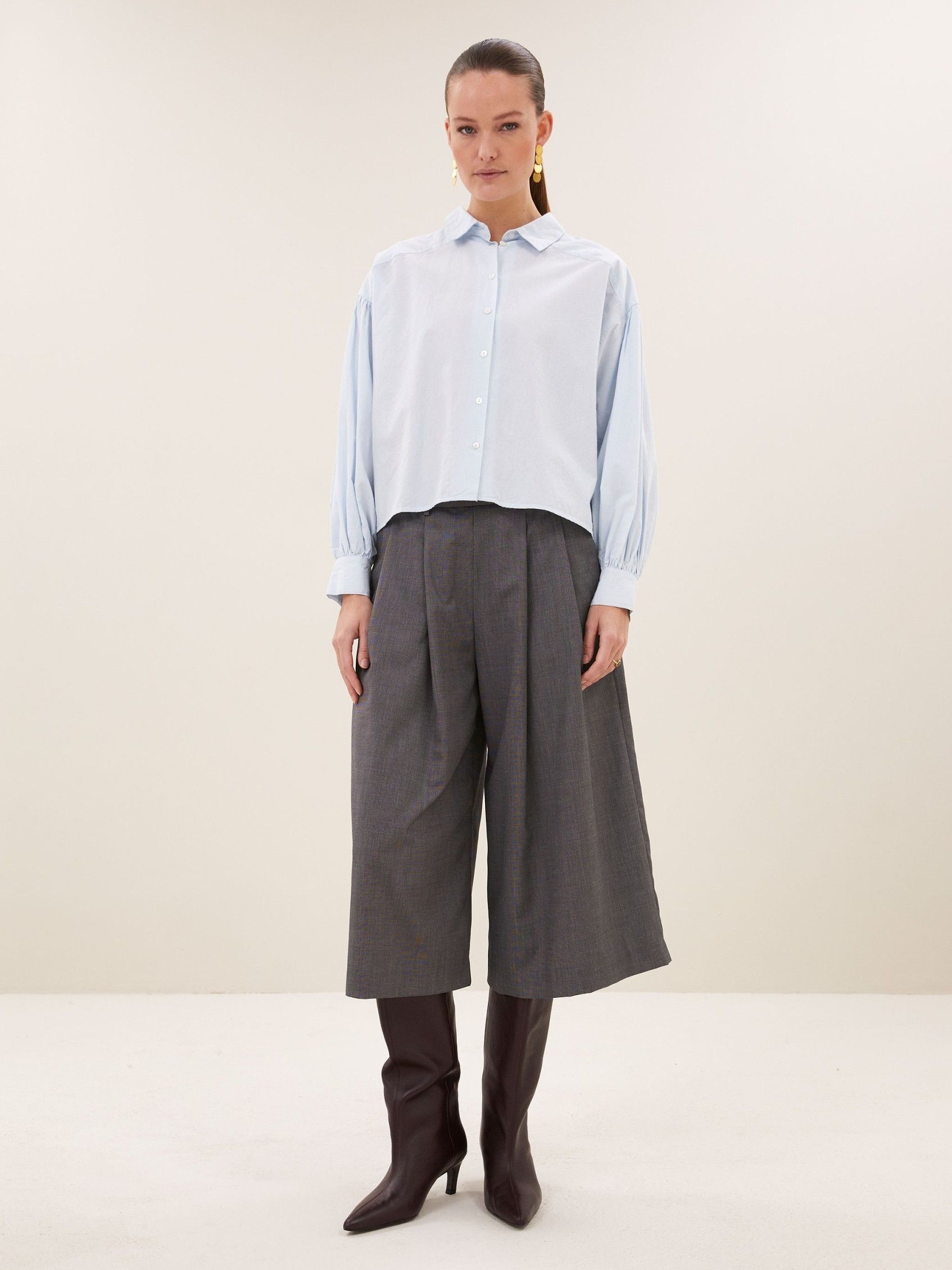 BY-BAR - BROEK - Grijs