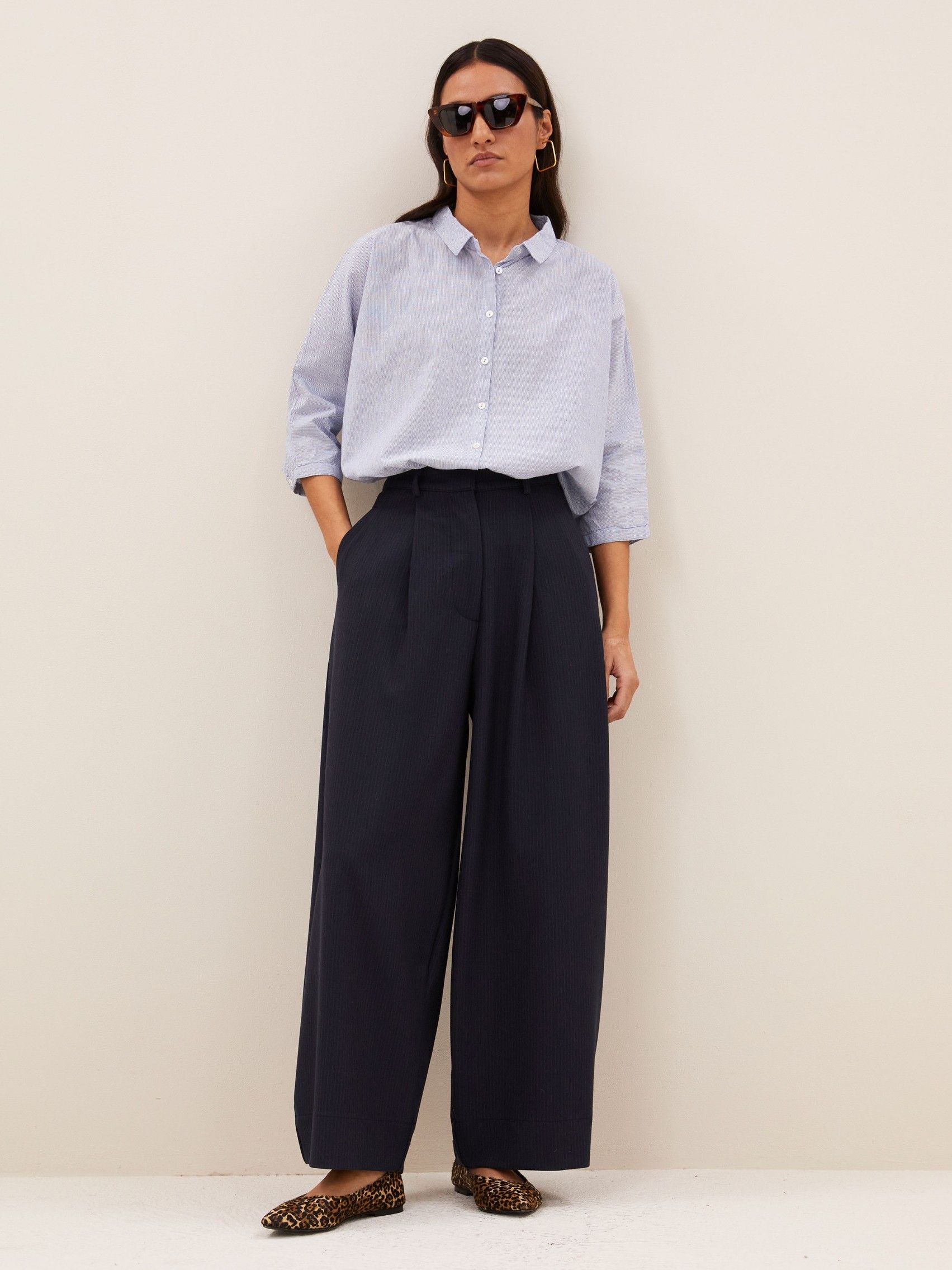 BY-BAR - BROEK - Blauw
