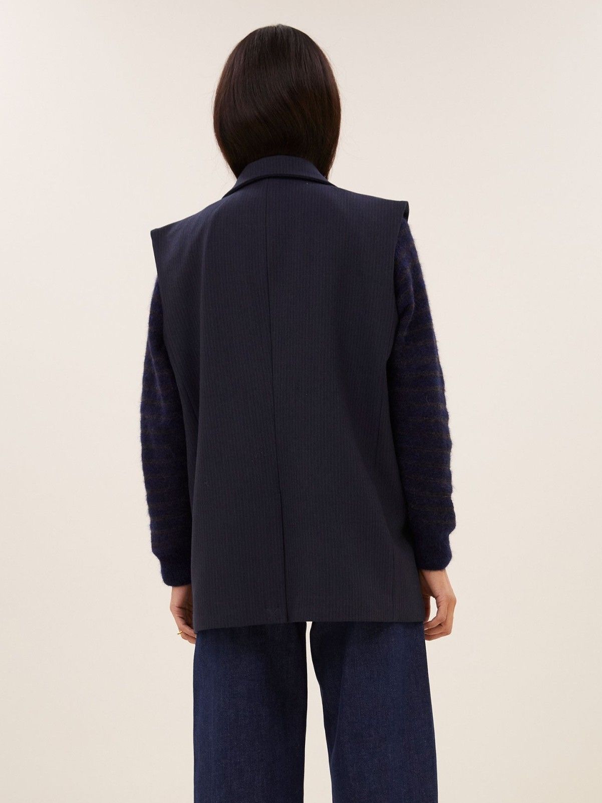 BY-BAR - GILET - Blauw