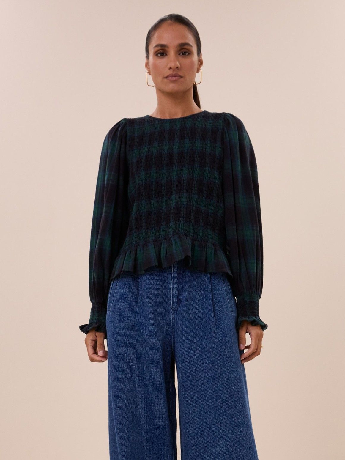 BY-BAR - BLOUSE - Groen