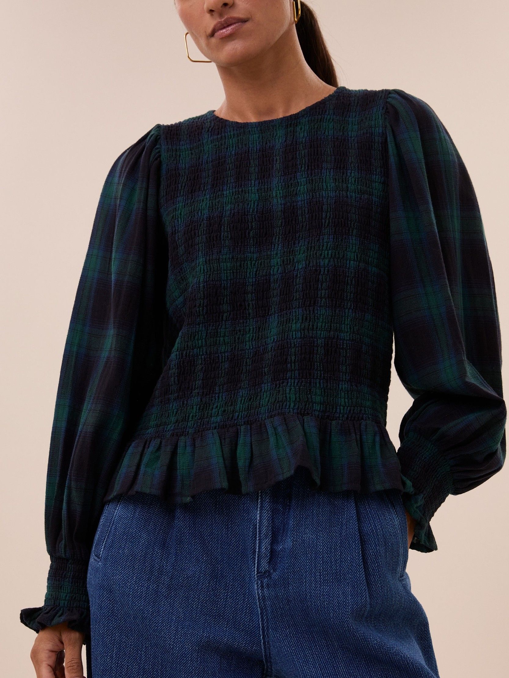 BY-BAR - BLOUSE - Groen