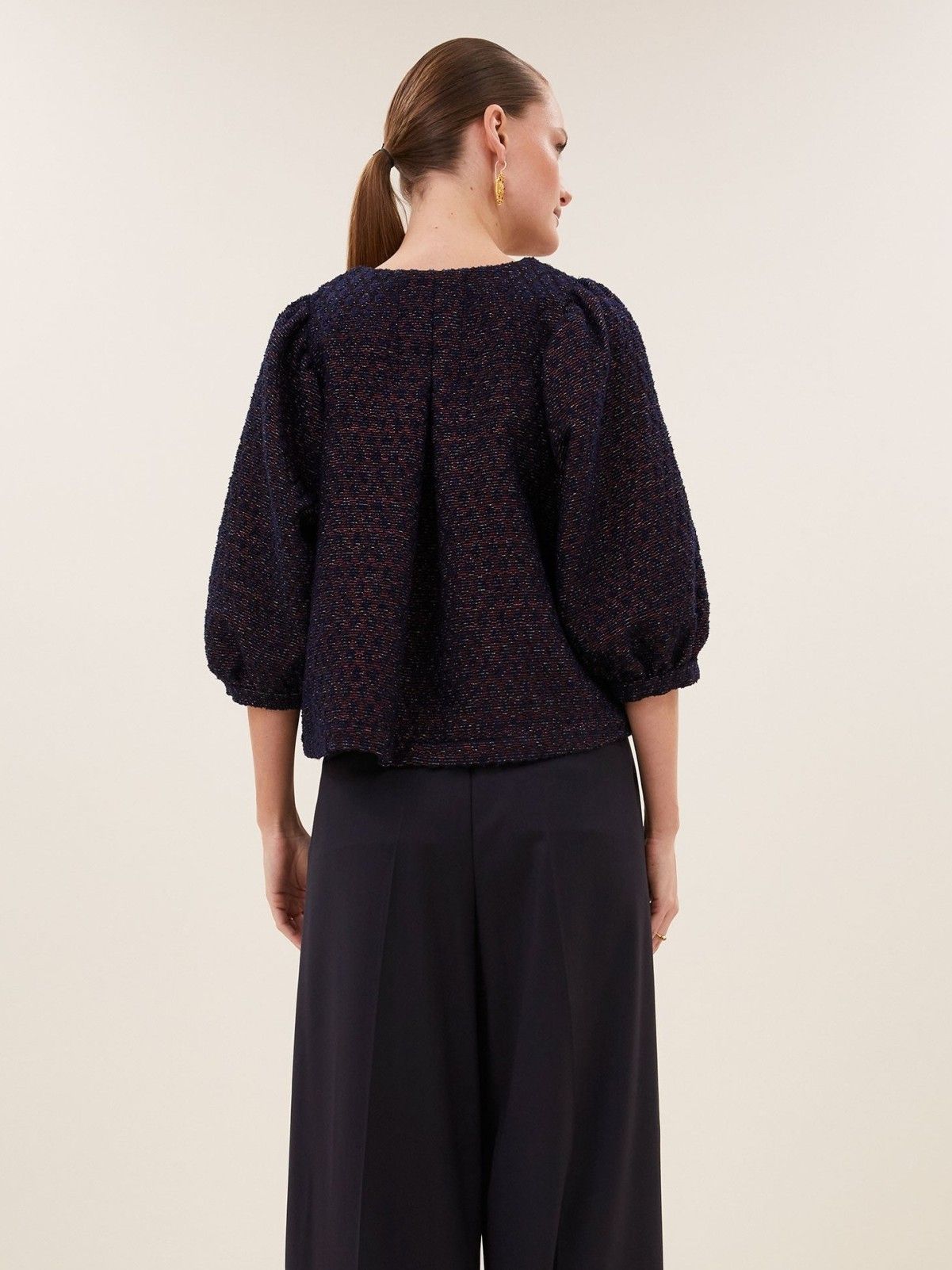 BY-BAR - BLOUSE - Blauw