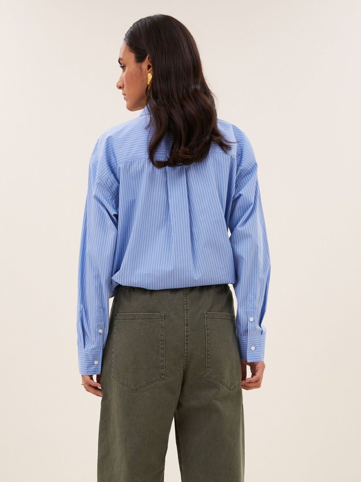 BY-BAR - BLOUSE - Blauw