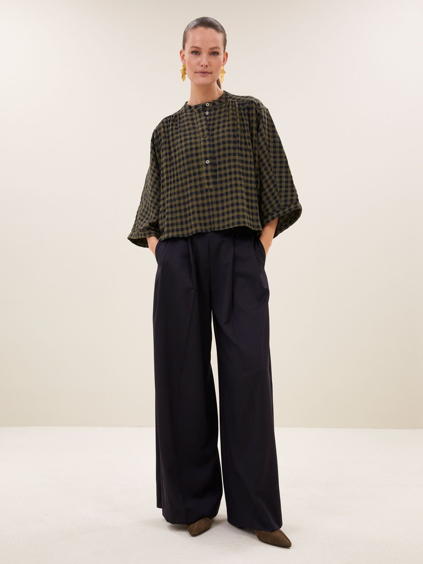 BY-BAR - BLOUSE - Groen